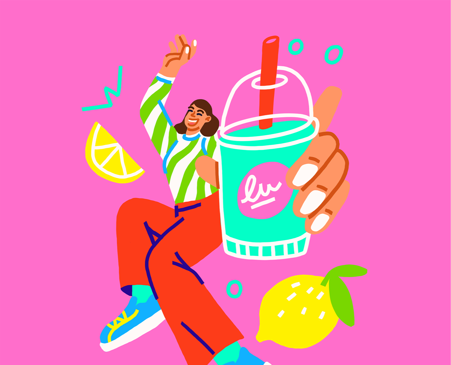Summer Vibes — Playful Illustration Series на Dprofile
