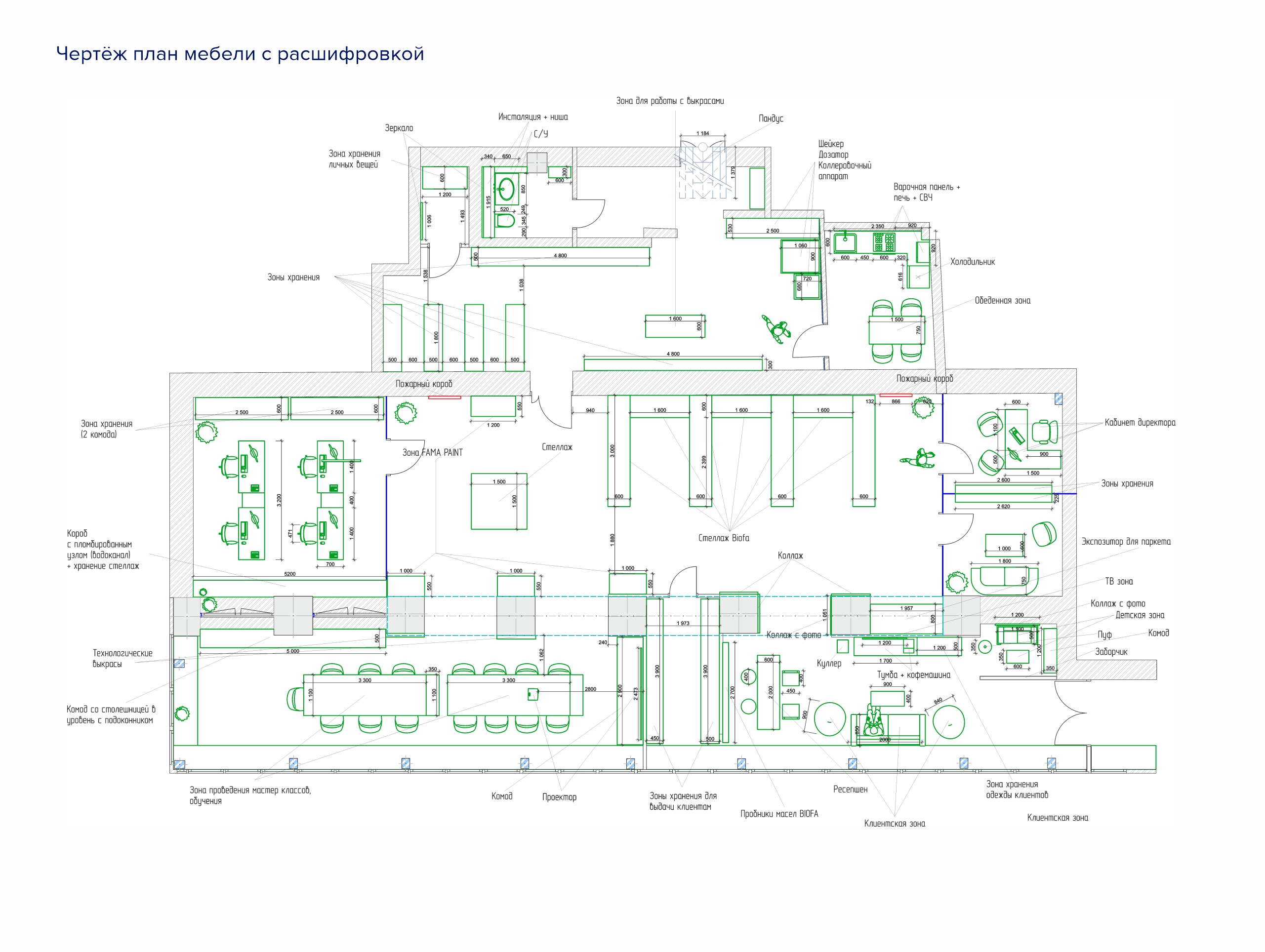 Дизайн-проект шоурум «FAMA coatings» — Изображение №4 — 3D, Архитектура на Dprofile