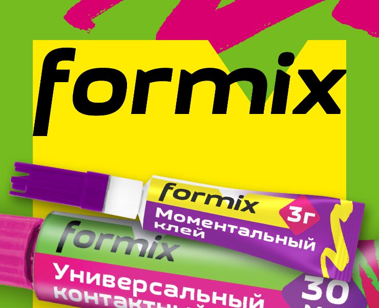 Концепция фирменного стиля для бренда клеев — Брендинг на Dprofile
