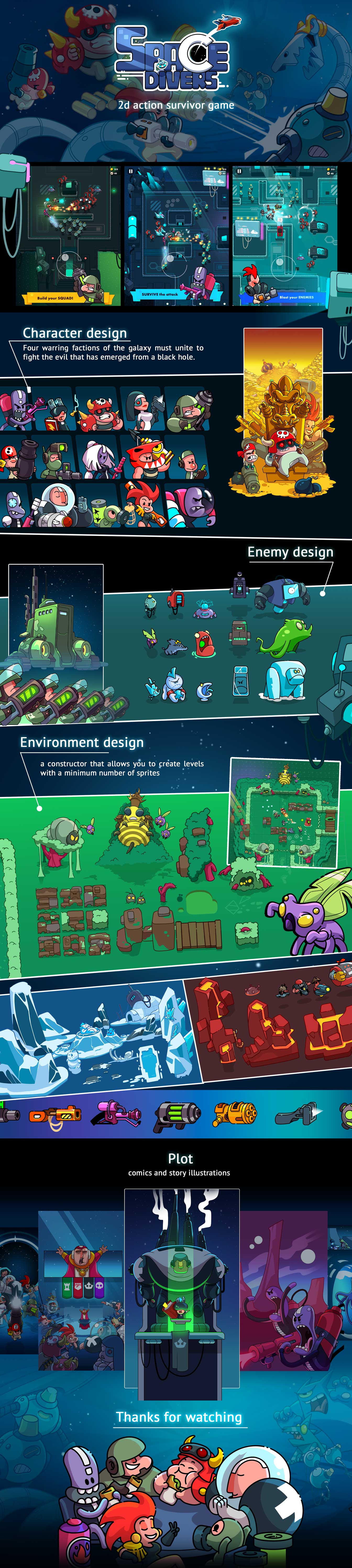 Spacedivers — Изображение №1 — Иллюстрация на Dprofile