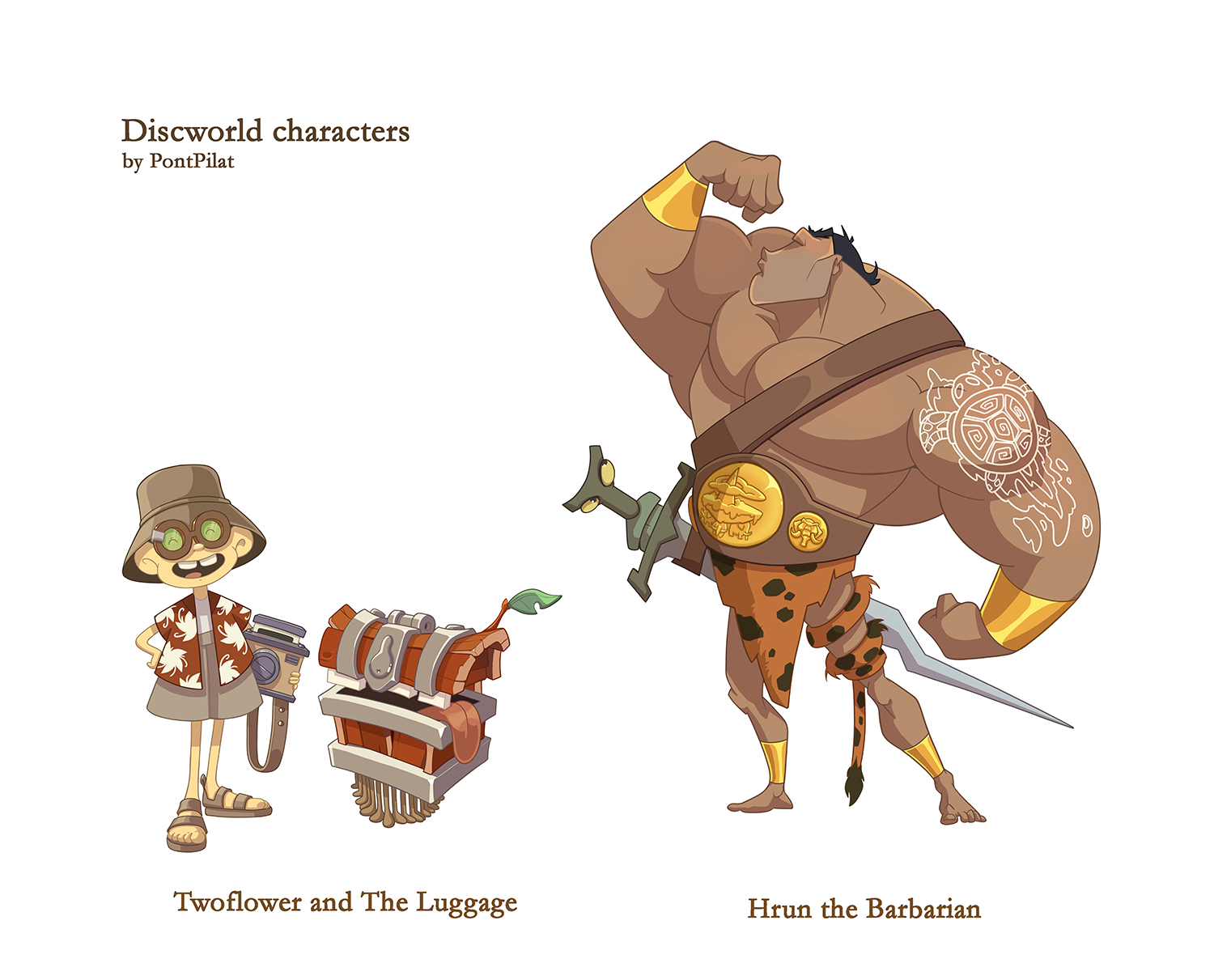 Персонажи книг Терри Пратчетта — Изображение №5 — Иллюстрация на Dprofile