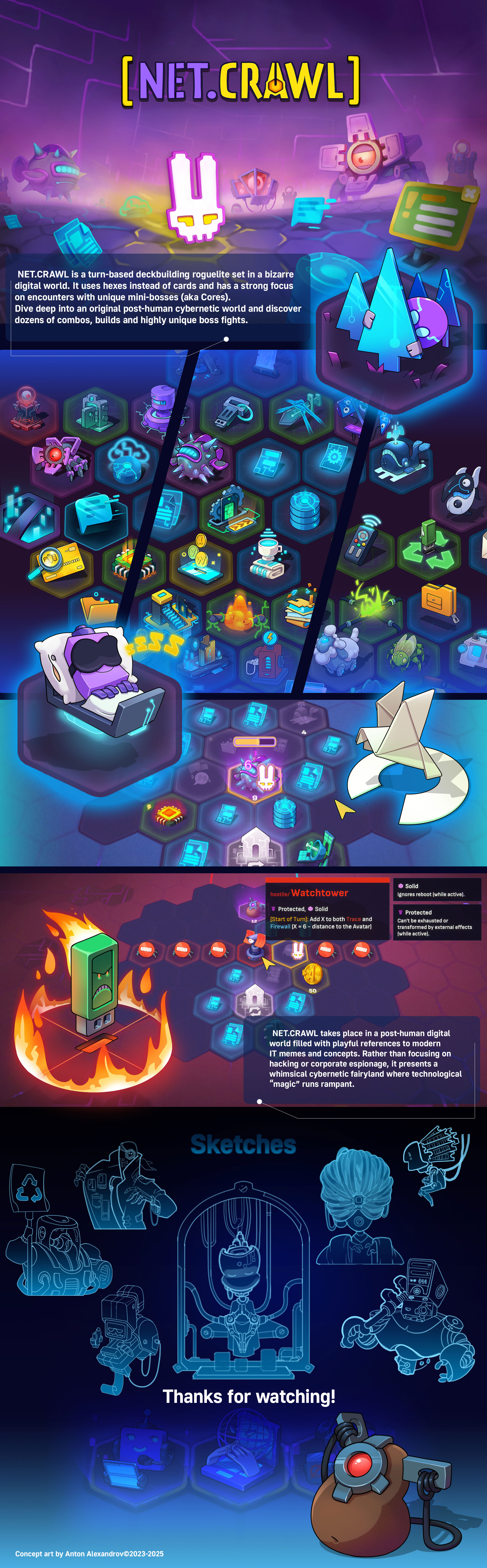 Concept art Net.Crawl — Изображение №1 — Иллюстрация на Dprofile