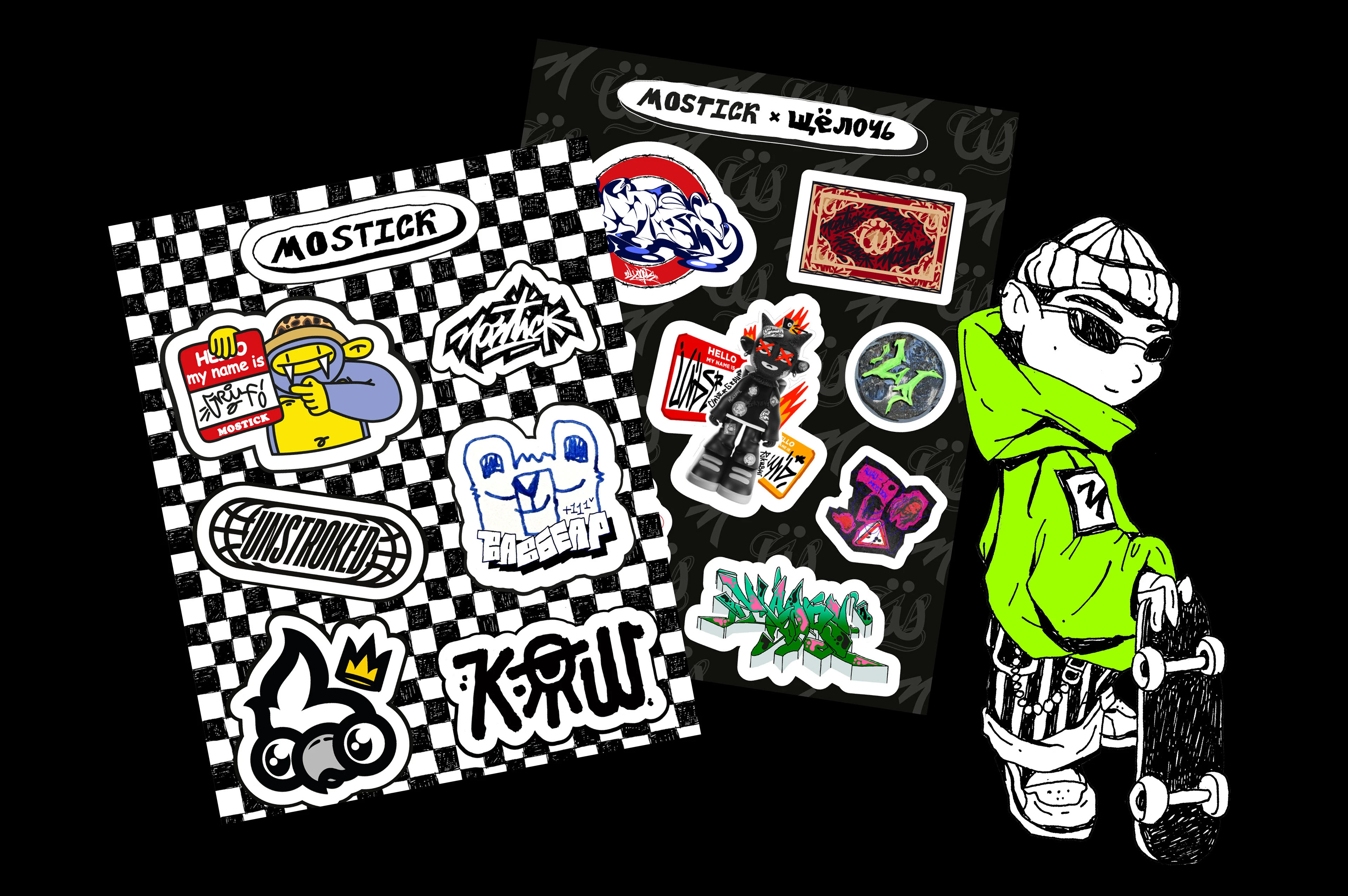 MOSTICK | posters, zine — Изображение №12 — Брендинг, Графика на Dprofile