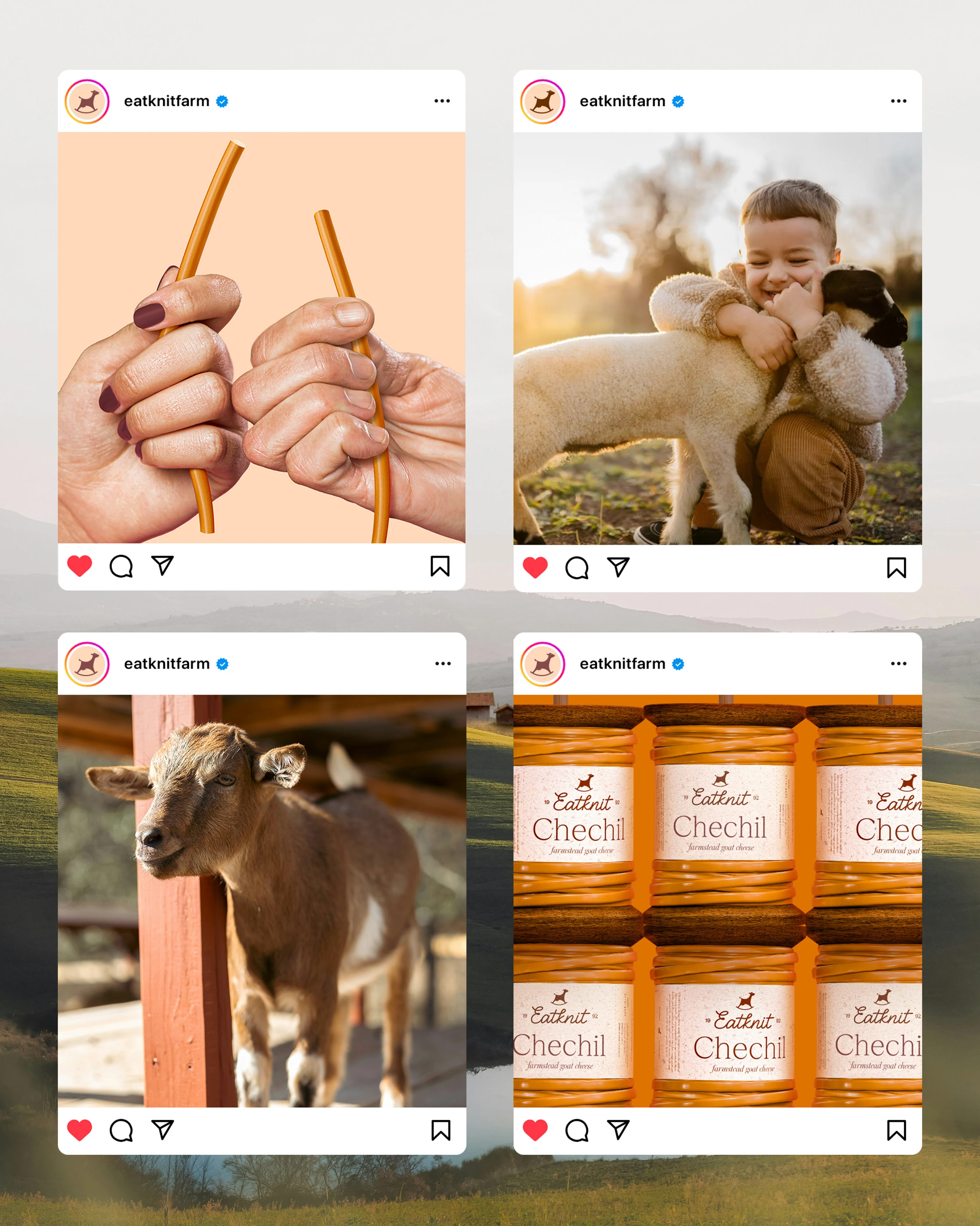 Eatknit — фермерский сыр — Изображение №3 — Брендинг на Dprofile