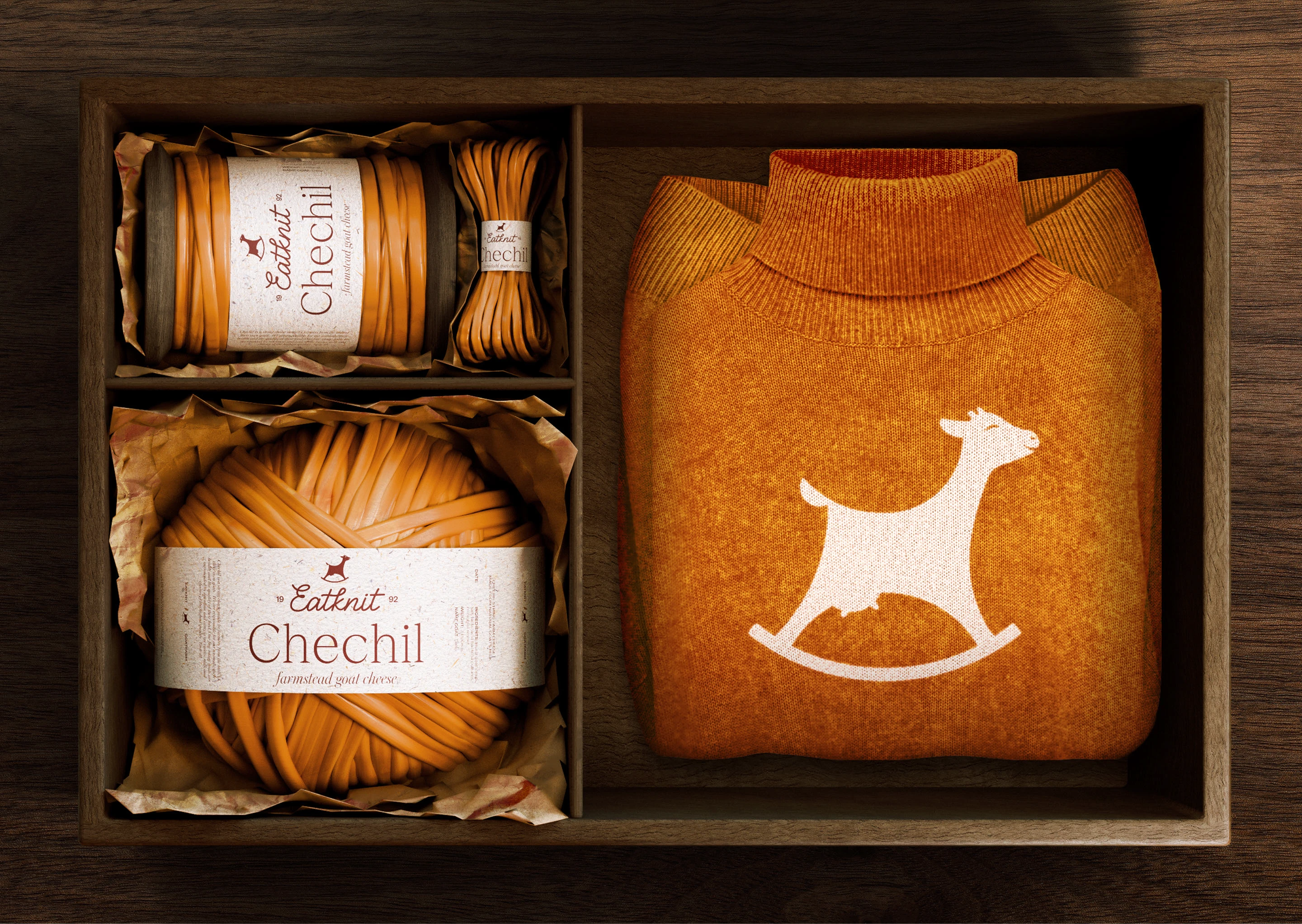 Eatknit — фермерский сыр — Изображение №5 — Брендинг на Dprofile