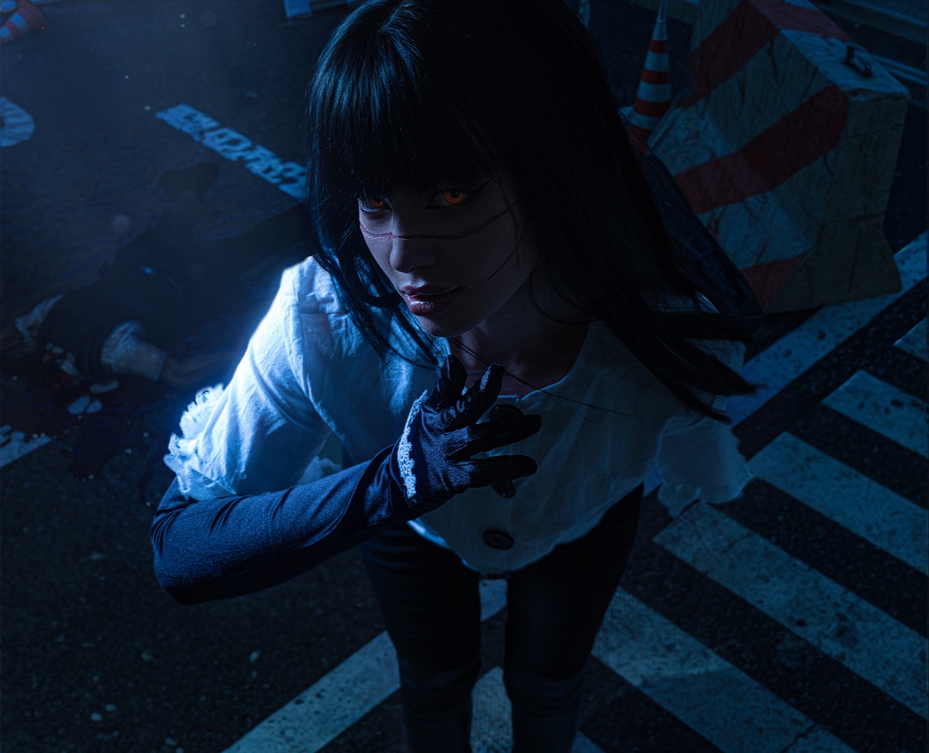 yoru from chainsaw man — Иллюстрация, 3D на Dprofile