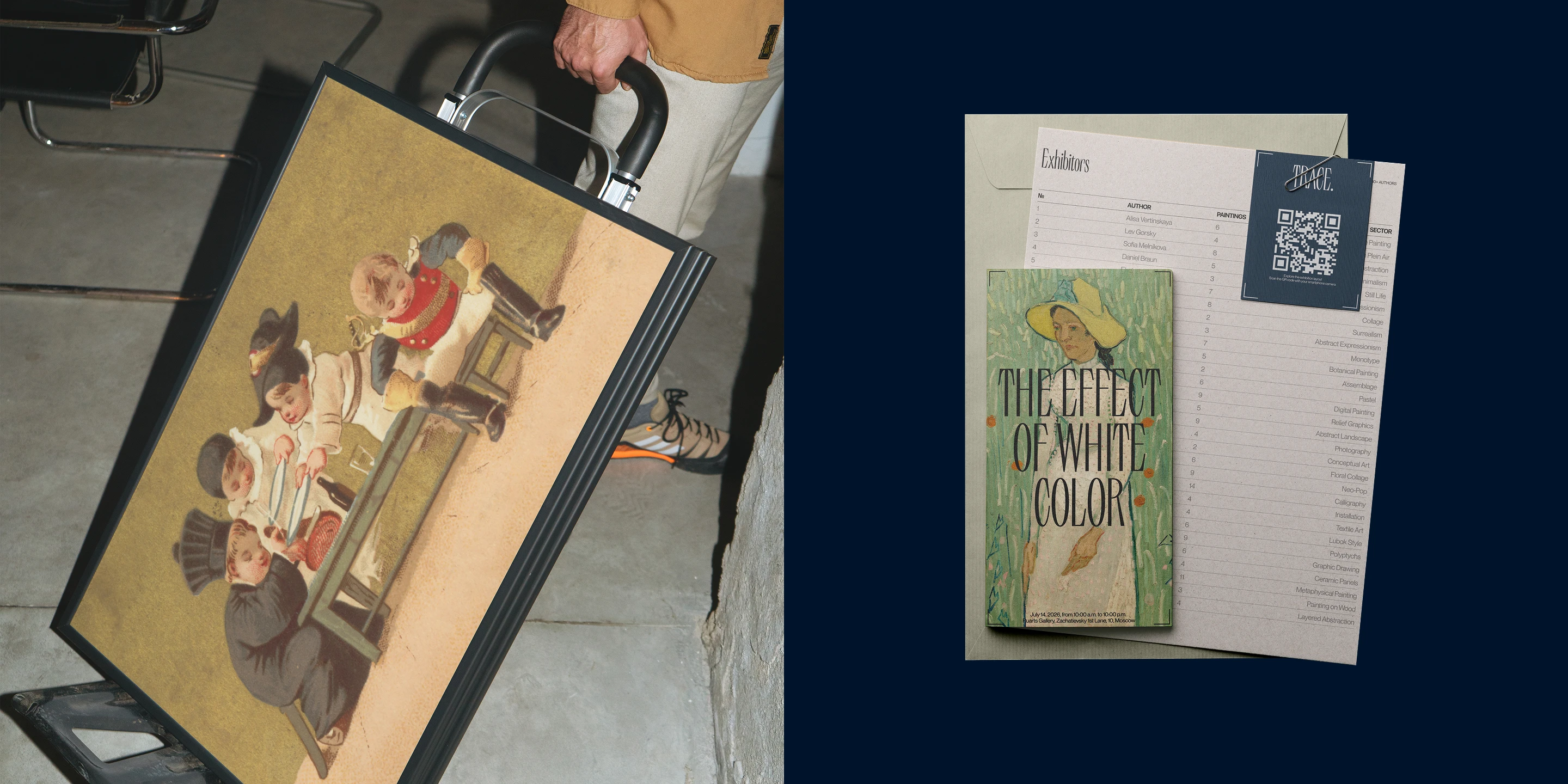 TRACE. Art Gallery | UX/UI Design — Изображение №10 — Интерфейсы на Dprofile