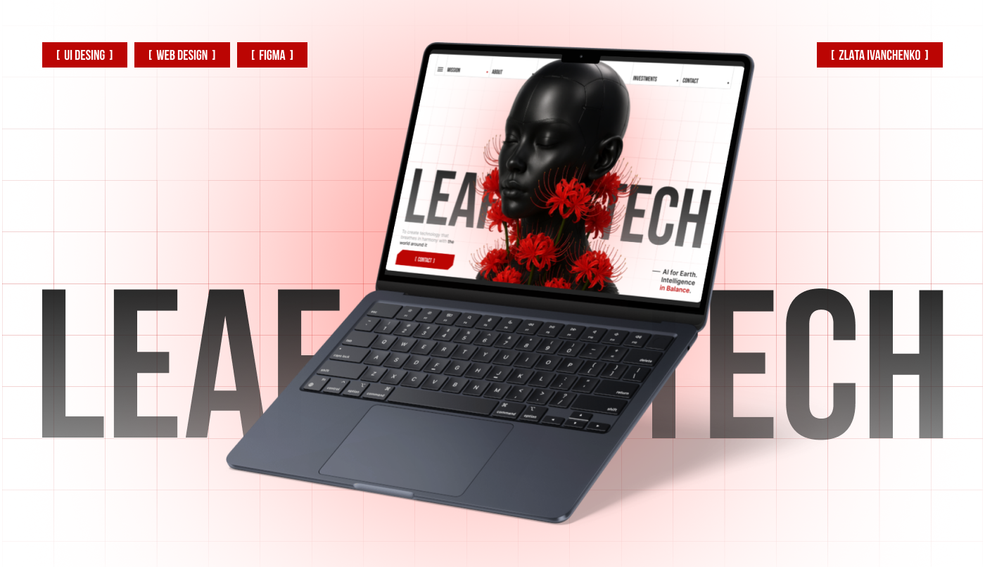 LEAFTECH | Website — Изображение №1 — Интерфейсы на Dprofile