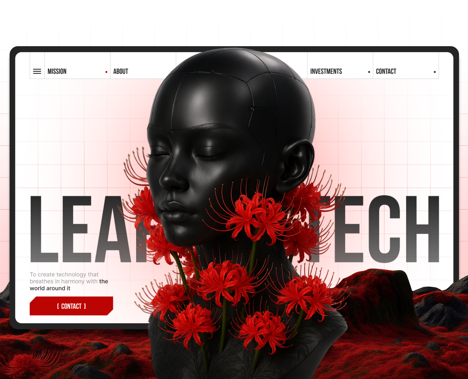 LEAFTECH | Website — Интерфейсы на Dprofile