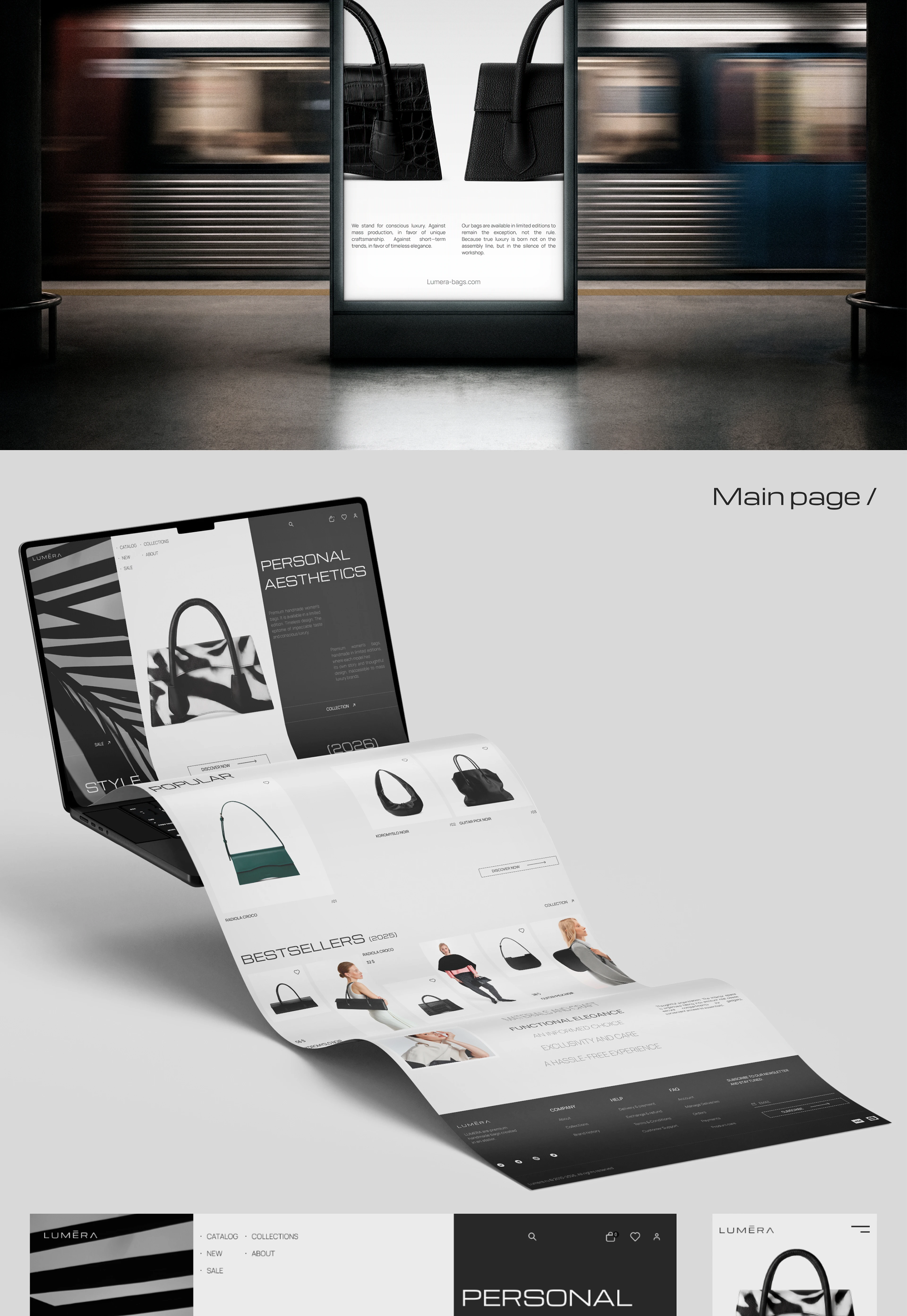 Веб-дизайн для электронной коммерции Lumera — Изображение №7 — Интерфейсы, Промдизайн на Dprofile