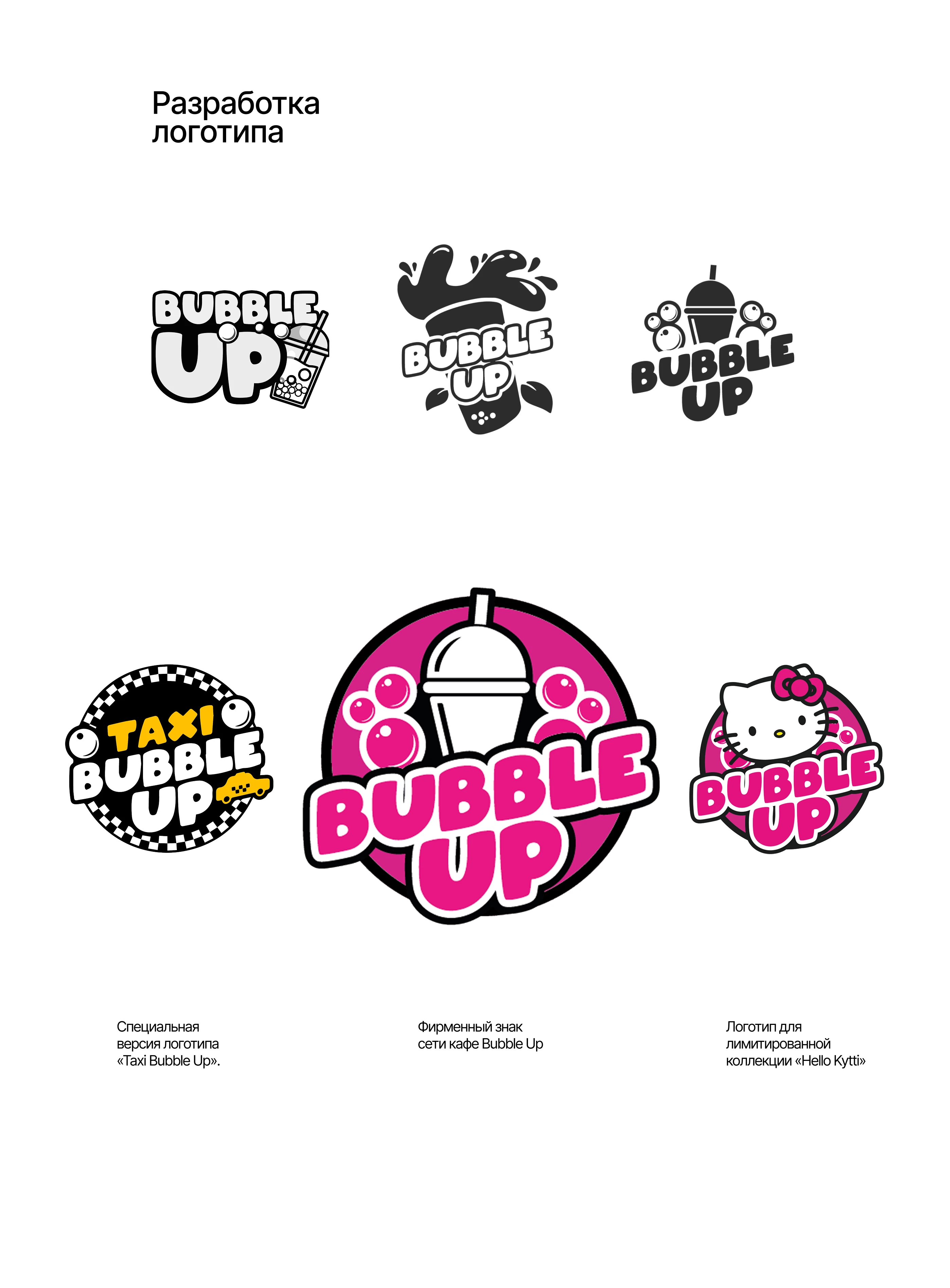 Bubble Up — Brand Identity & Visual System — Изображение №4 — Брендинг, 3D на Dprofile