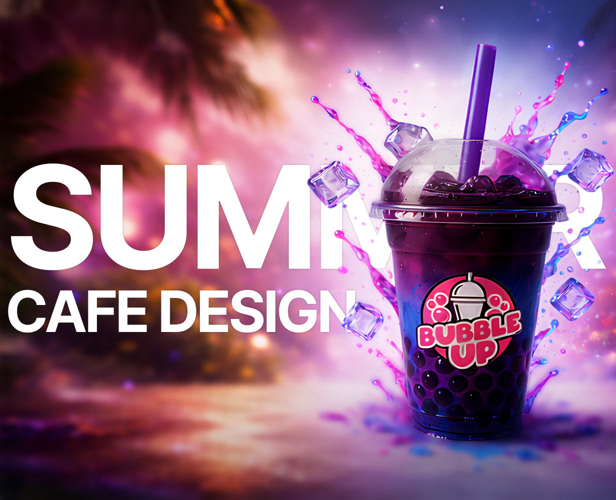 Bubble Up — Brand Identity & Visual System — Брендинг, 3D на Dprofile