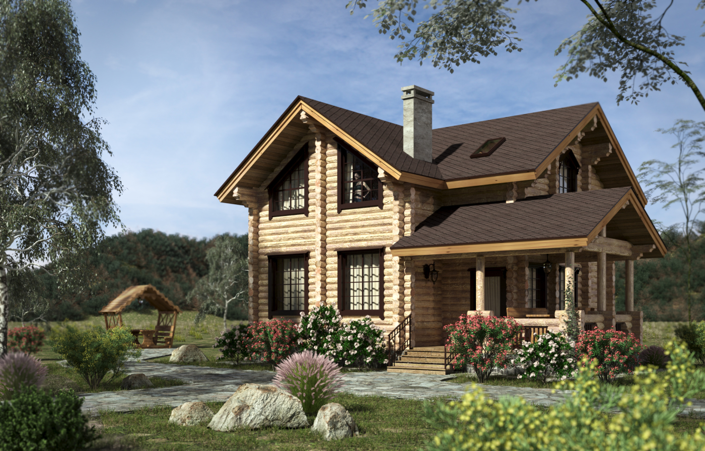 Загородний Дом — Изображение №4 — Иллюстрация, 3D на Dprofile