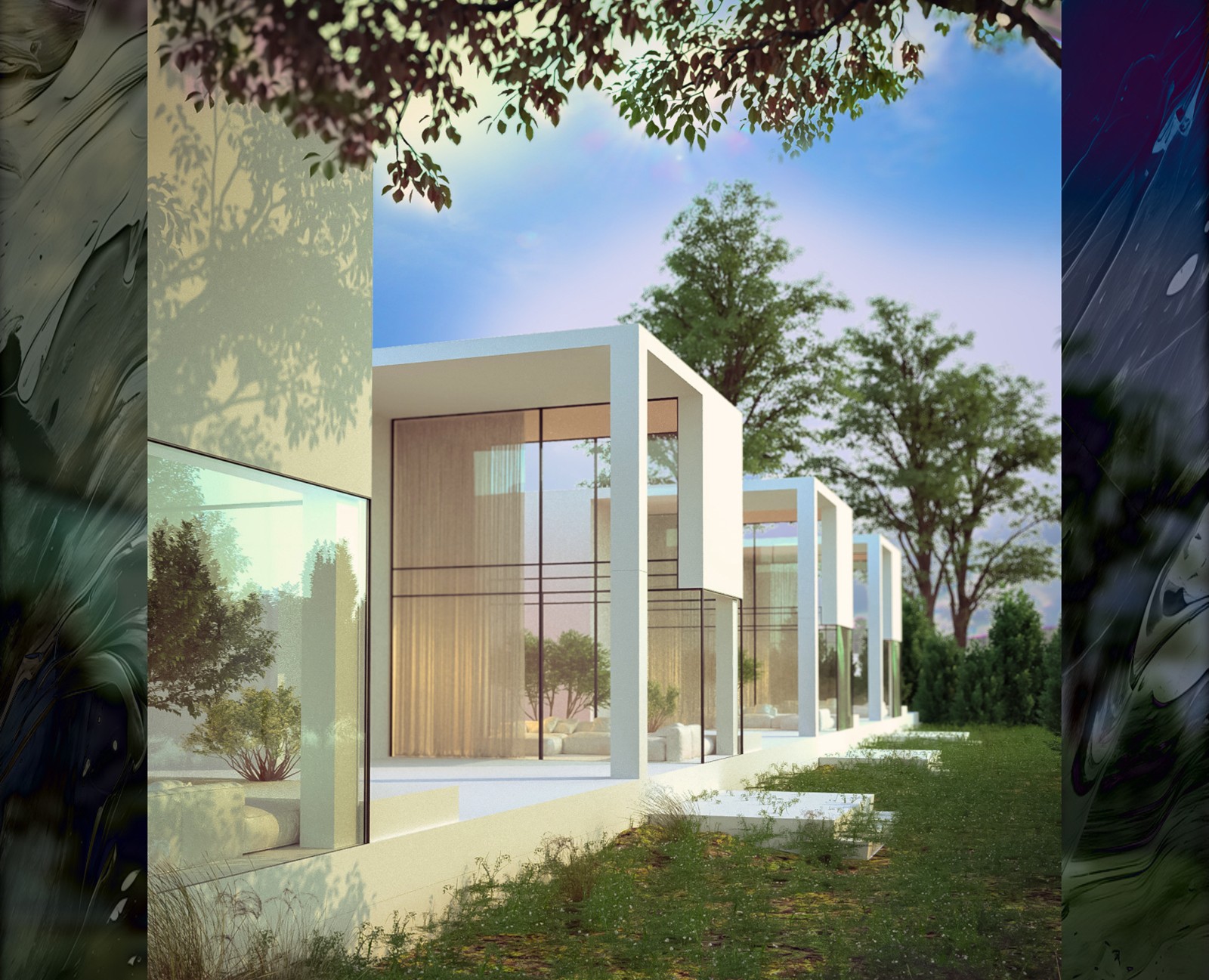 Шале — 3D, Архитектура на Dprofile