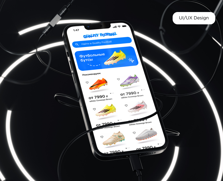 UI/UX дизайн мобильного приложения — Интерфейсы, Брендинг на Dprofile