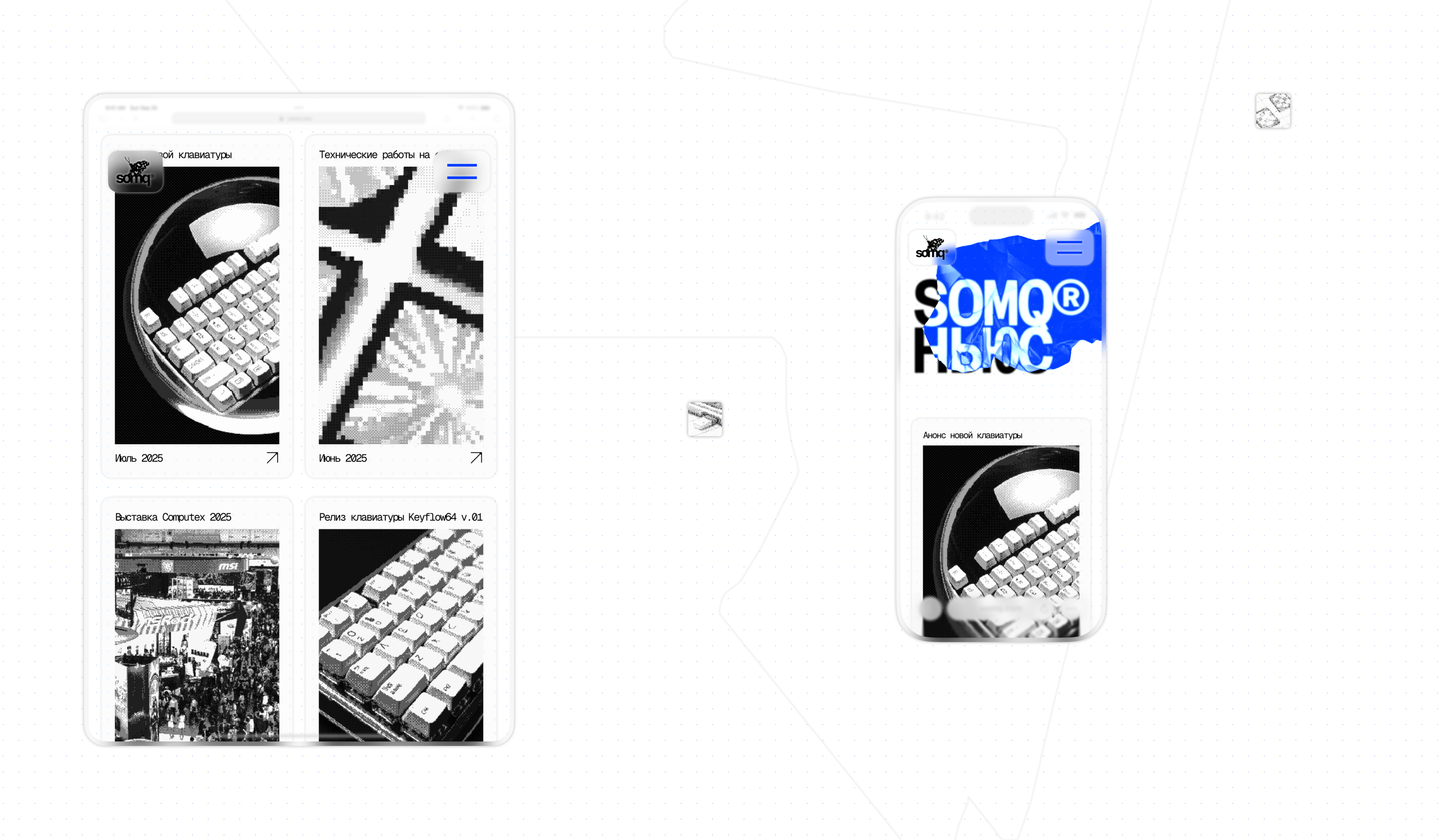 КЛАВИАТУРЫ SOMQ | КОРПОРАТИВНЫЙ САЙТ — Изображение №8 — Интерфейсы на Dprofile