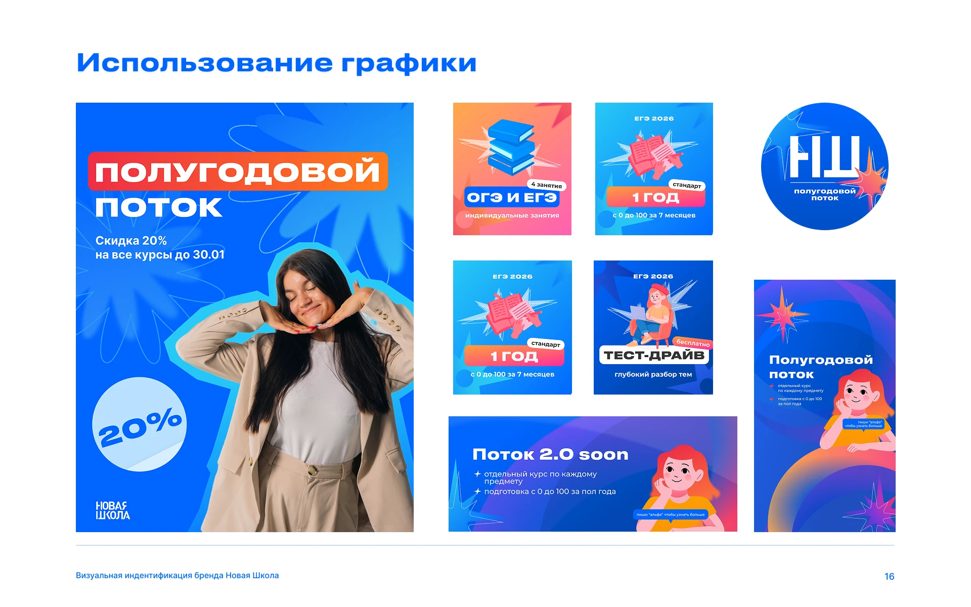 Брендбук для онлайн школы — Изображение №17 — Брендинг, Графика на Dprofile