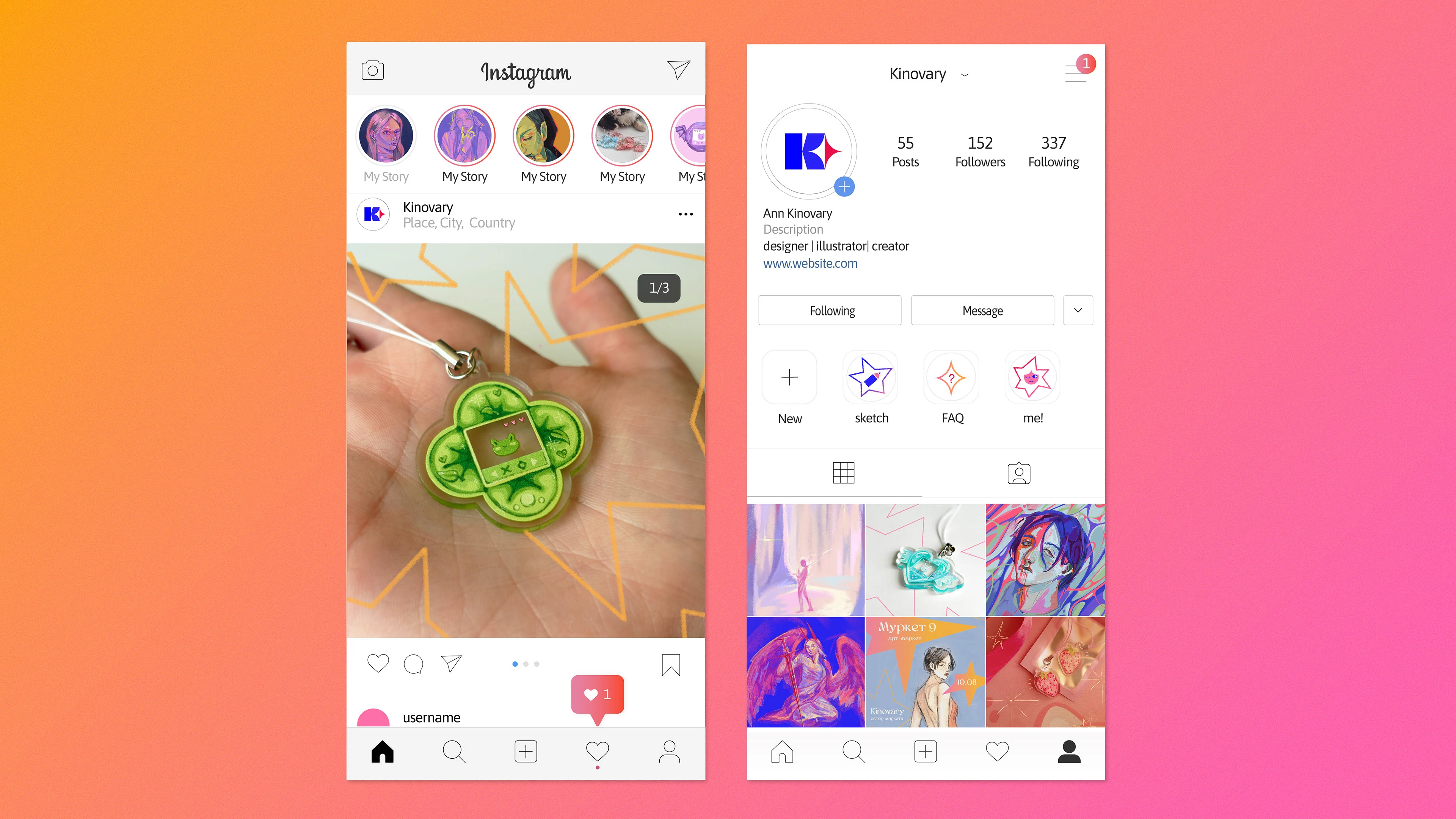 Логотип и фирменный стиль для креативного бренда — Изображение №11 — Брендинг на Dprofile