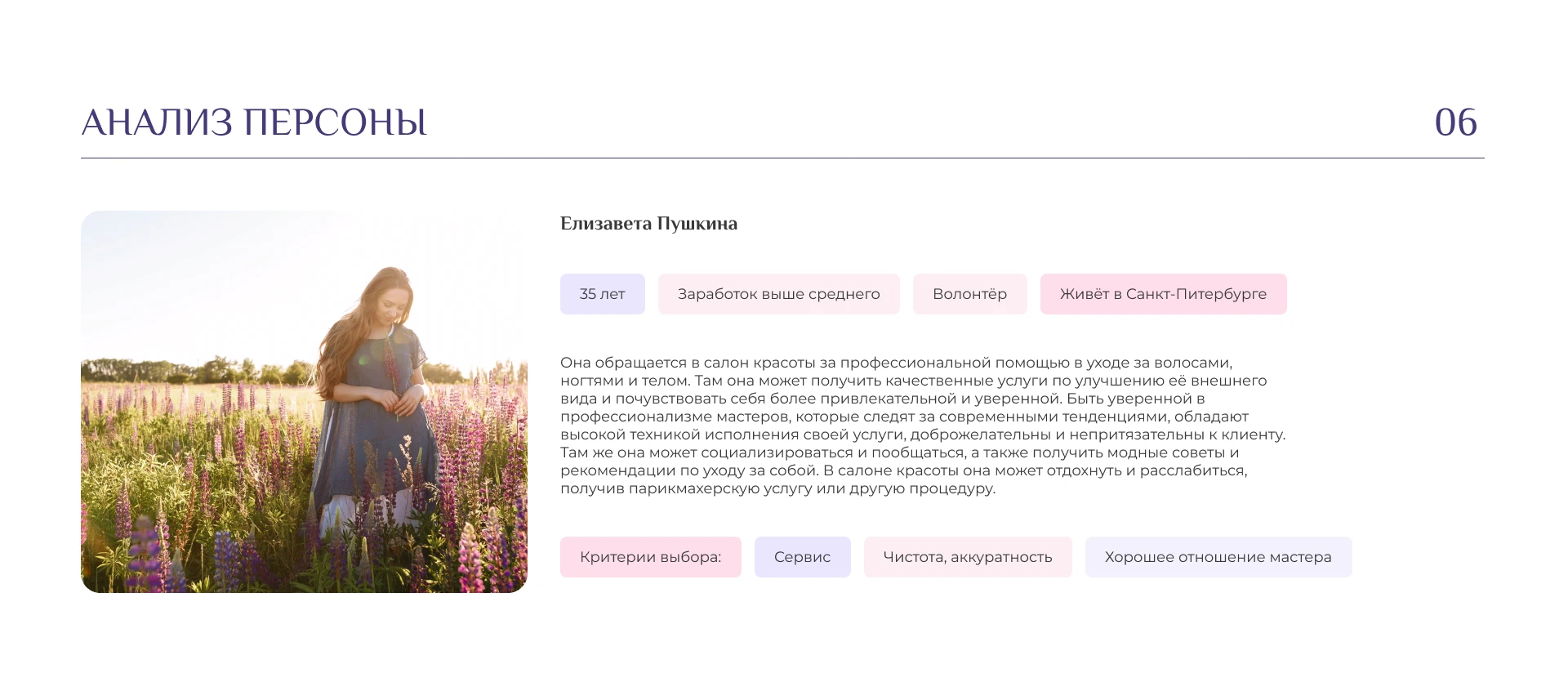 Проект для салона красоты — Изображение №6 — Интерфейсы на Dprofile