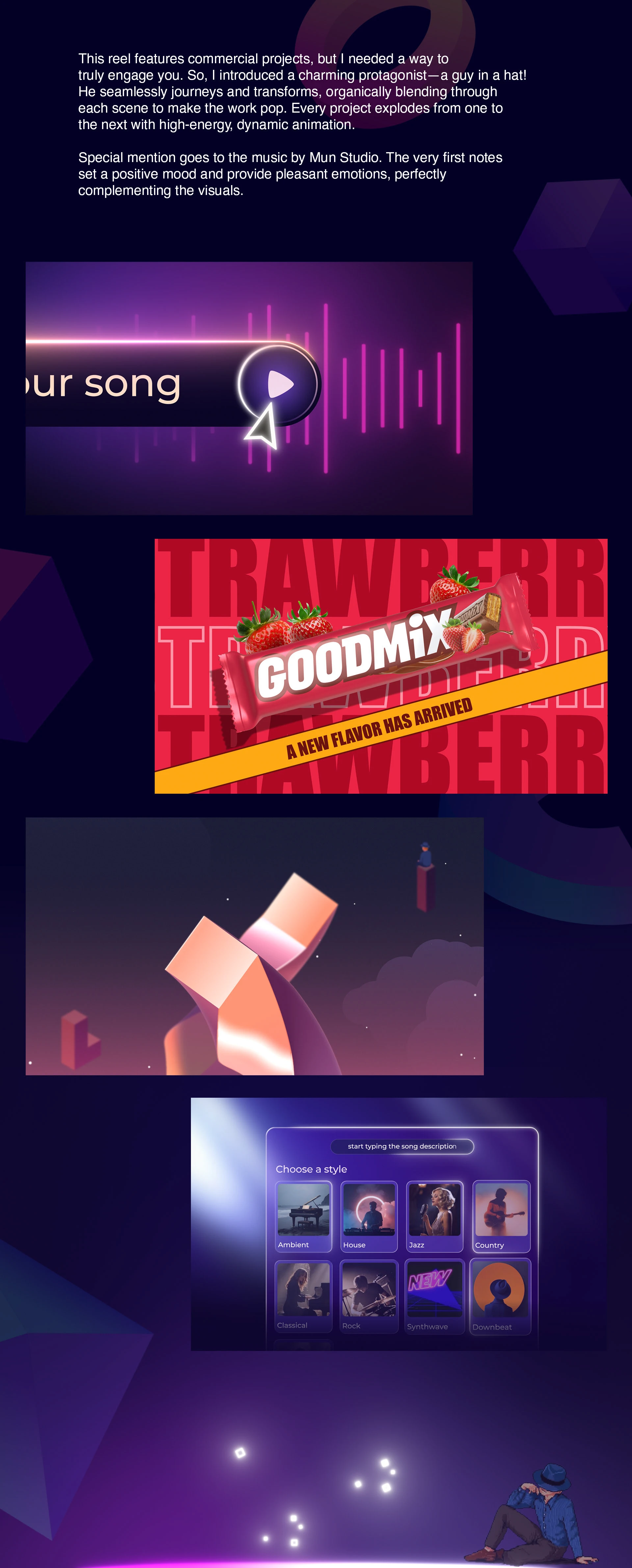 Showreel-2026 — Изображение №1 — Иллюстрация, Анимация на Dprofile