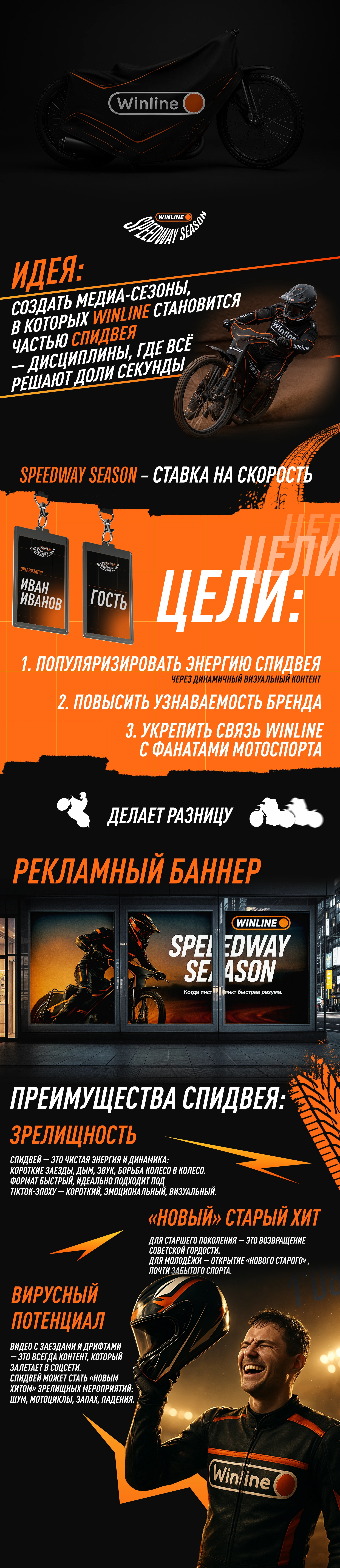 Концепт WINLINE SPEEDWAY SEASON — Изображение №1 — Брендинг на Dprofile