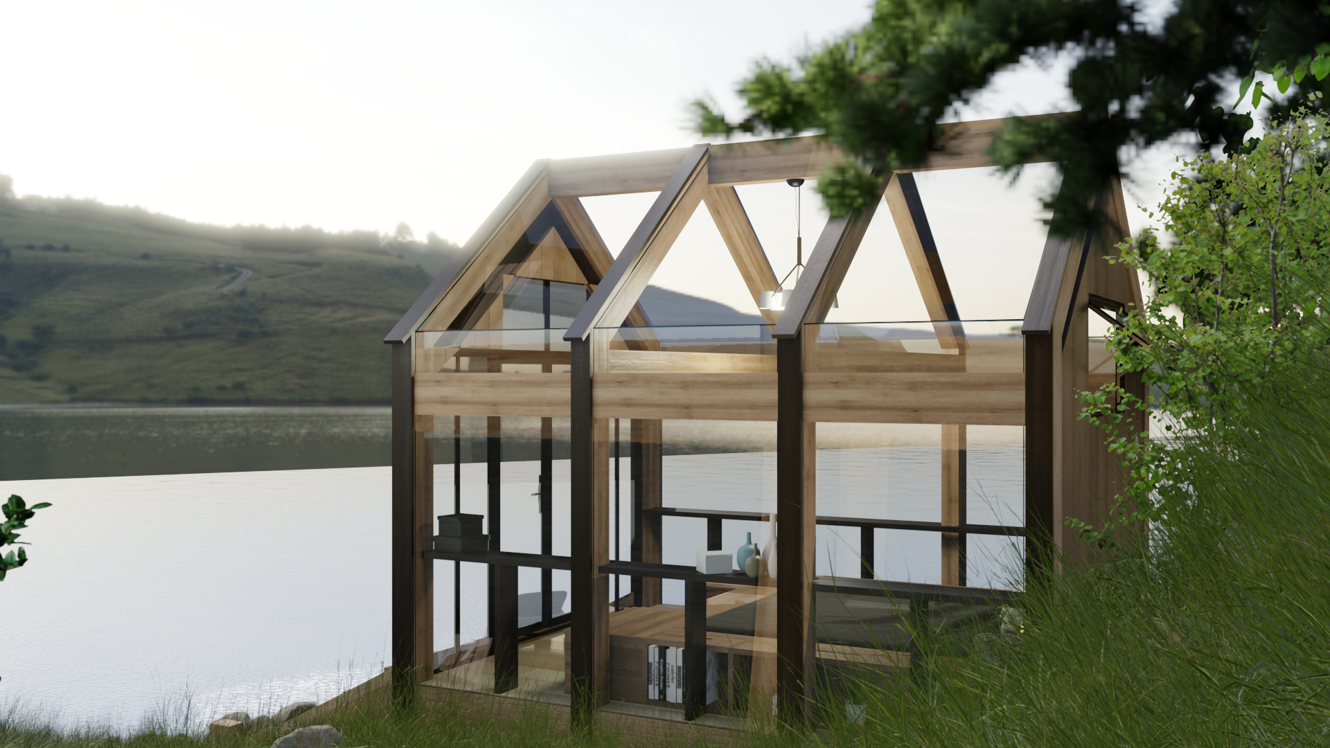 Attefallshus visualization remaster — Изображение №4 — 3D, Архитектура на Dprofile