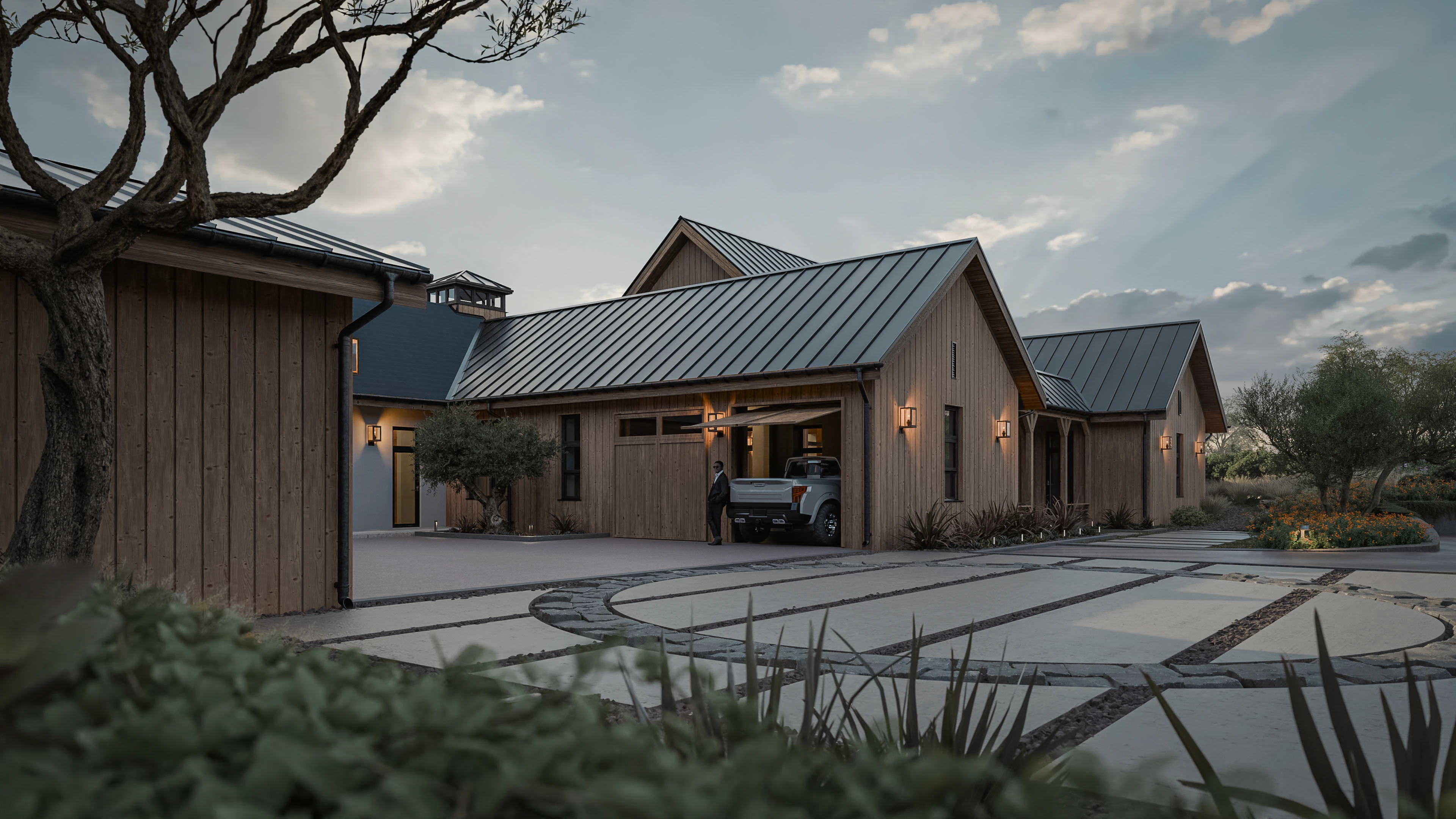 THE RANCH HOUSE — Изображение №7 — 3D, Архитектура на Dprofile