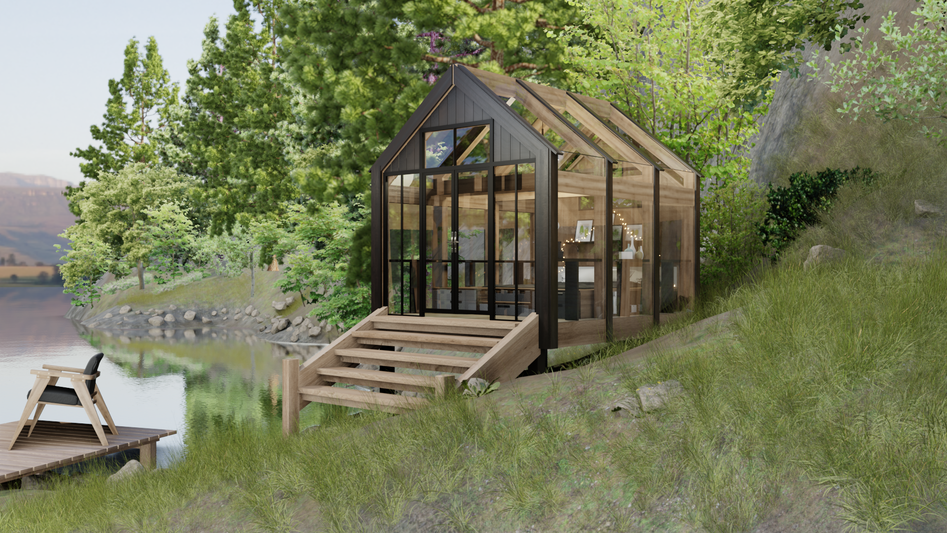 Attefallshus visualization remaster — Изображение №2 — 3D, Архитектура на Dprofile