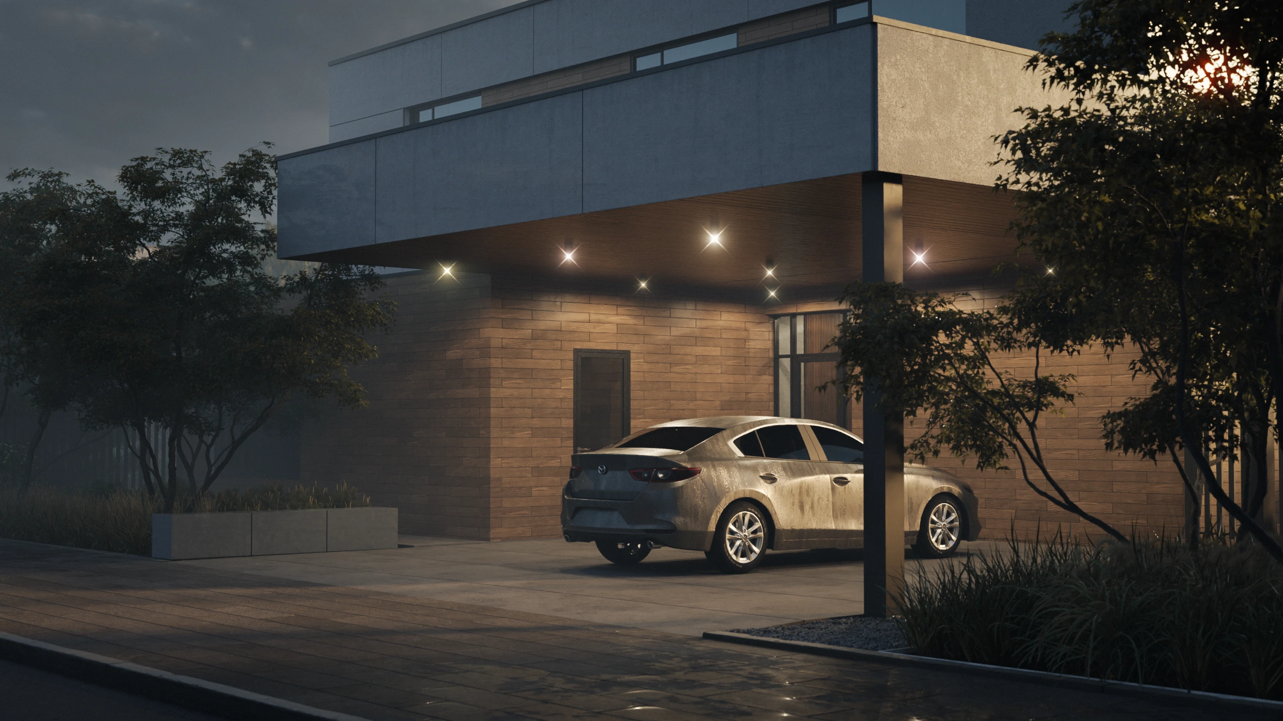 Novogorsk modern house — Изображение №11 — 3D, Архитектура на Dprofile