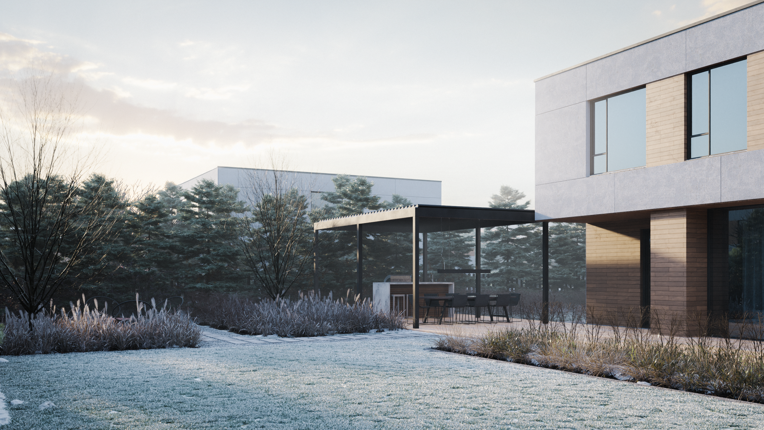 Novogorsk modern house — Изображение №8 — 3D, Архитектура на Dprofile