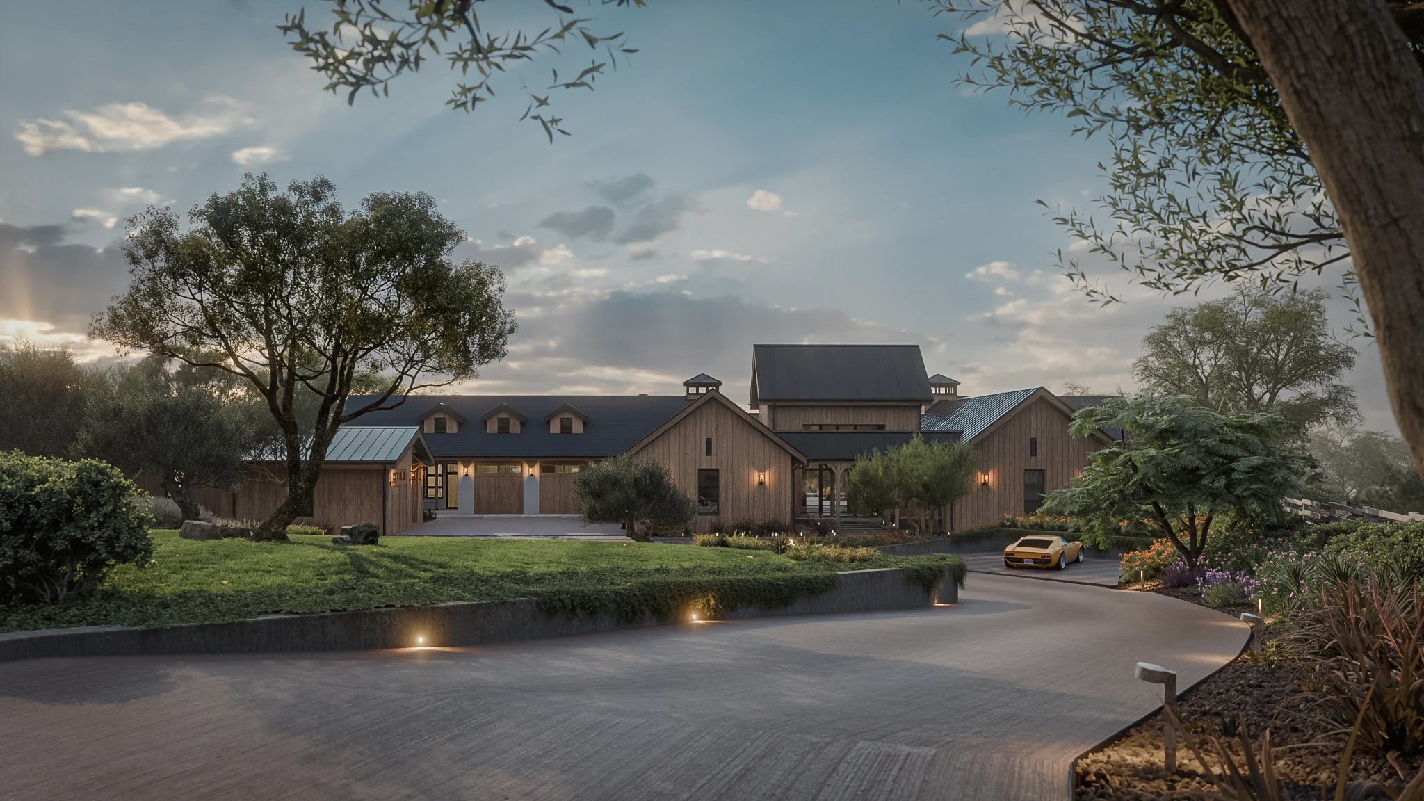 THE RANCH HOUSE — Изображение №1 — 3D, Архитектура на Dprofile