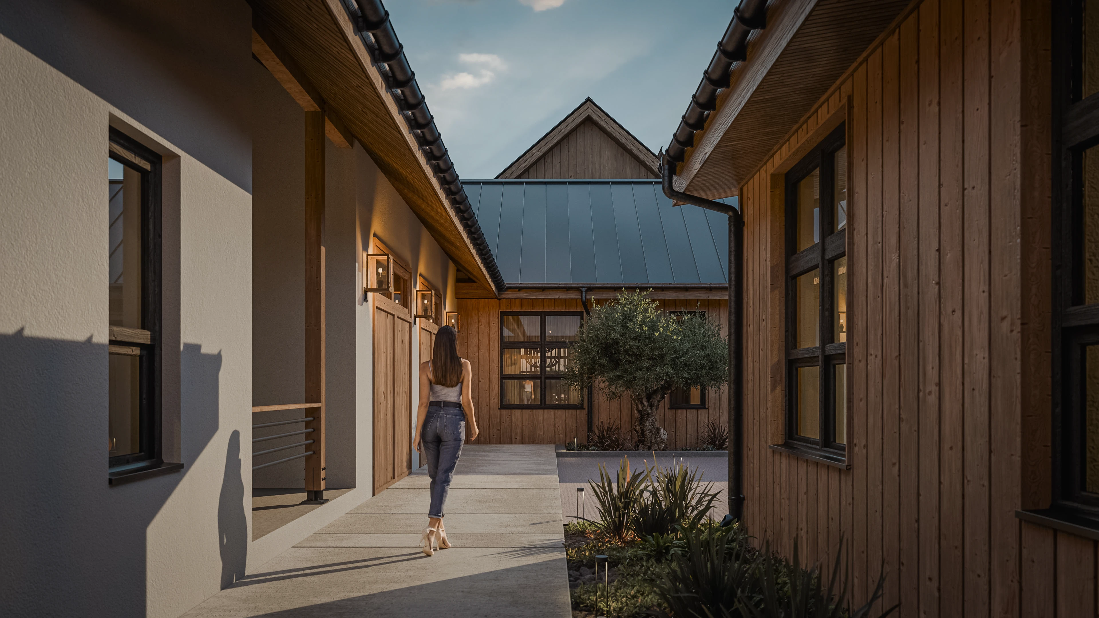 THE RANCH HOUSE — Изображение №8 — 3D, Архитектура на Dprofile