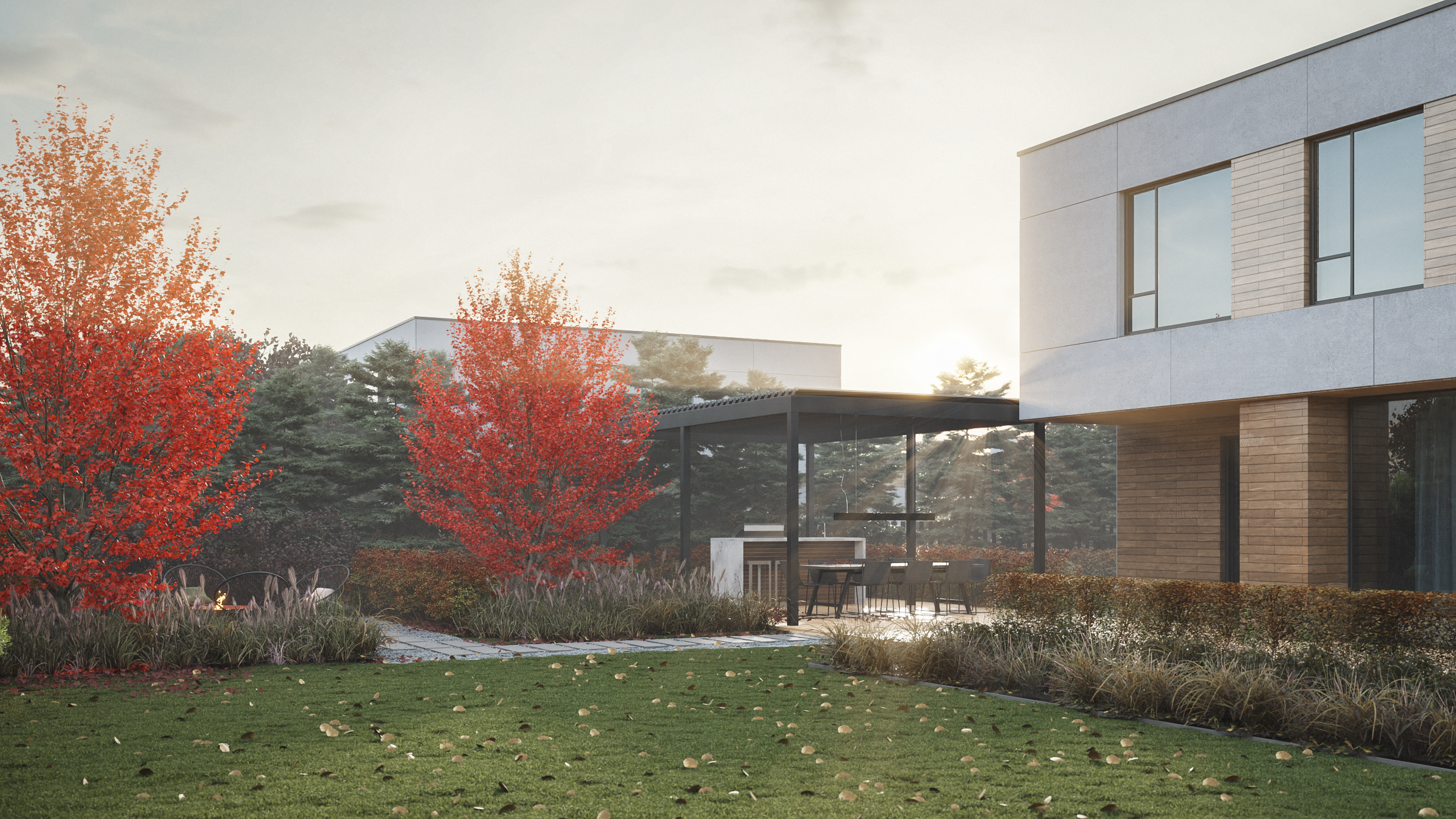 Novogorsk modern house — Изображение №7 — 3D, Архитектура на Dprofile