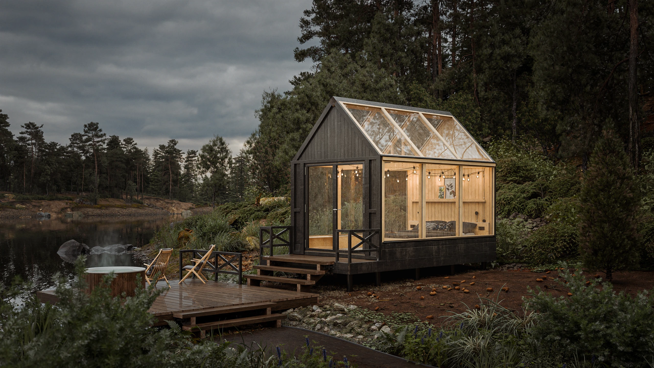 Attefallshus visualization remaster — Изображение №1 — 3D, Архитектура на Dprofile