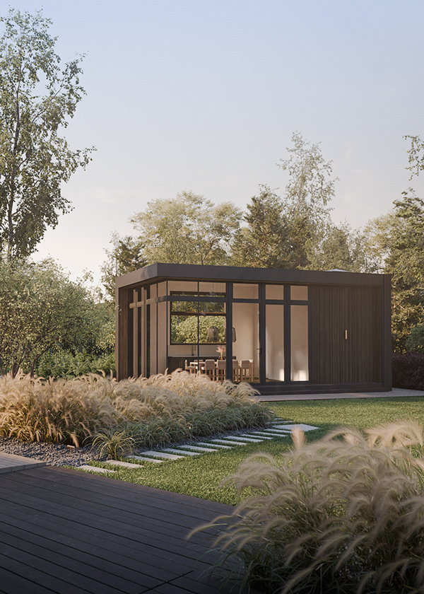 "SNEGIRI HOUSE" cottage landscape visualization — Изображение №11 — 3D, Архитектура на Dprofile