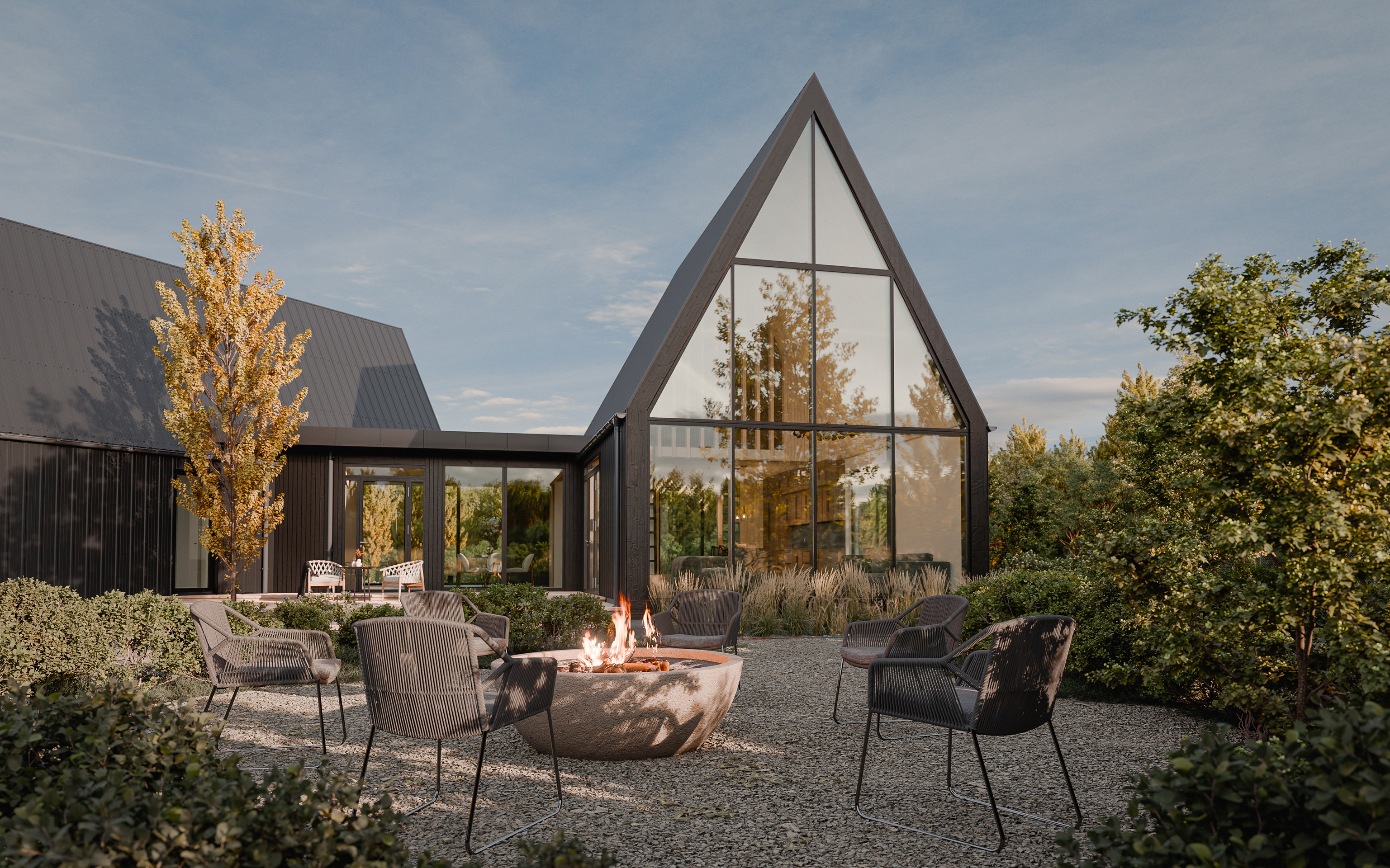 Double black barnhouse project — Изображение №4 — 3D, Архитектура на Dprofile