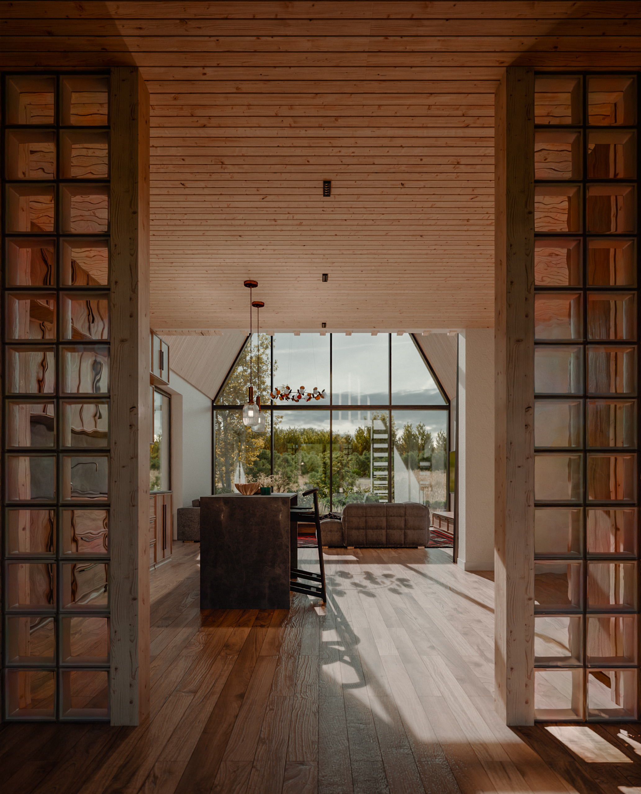 Double black barnhouse project — Изображение №7 — 3D, Архитектура на Dprofile