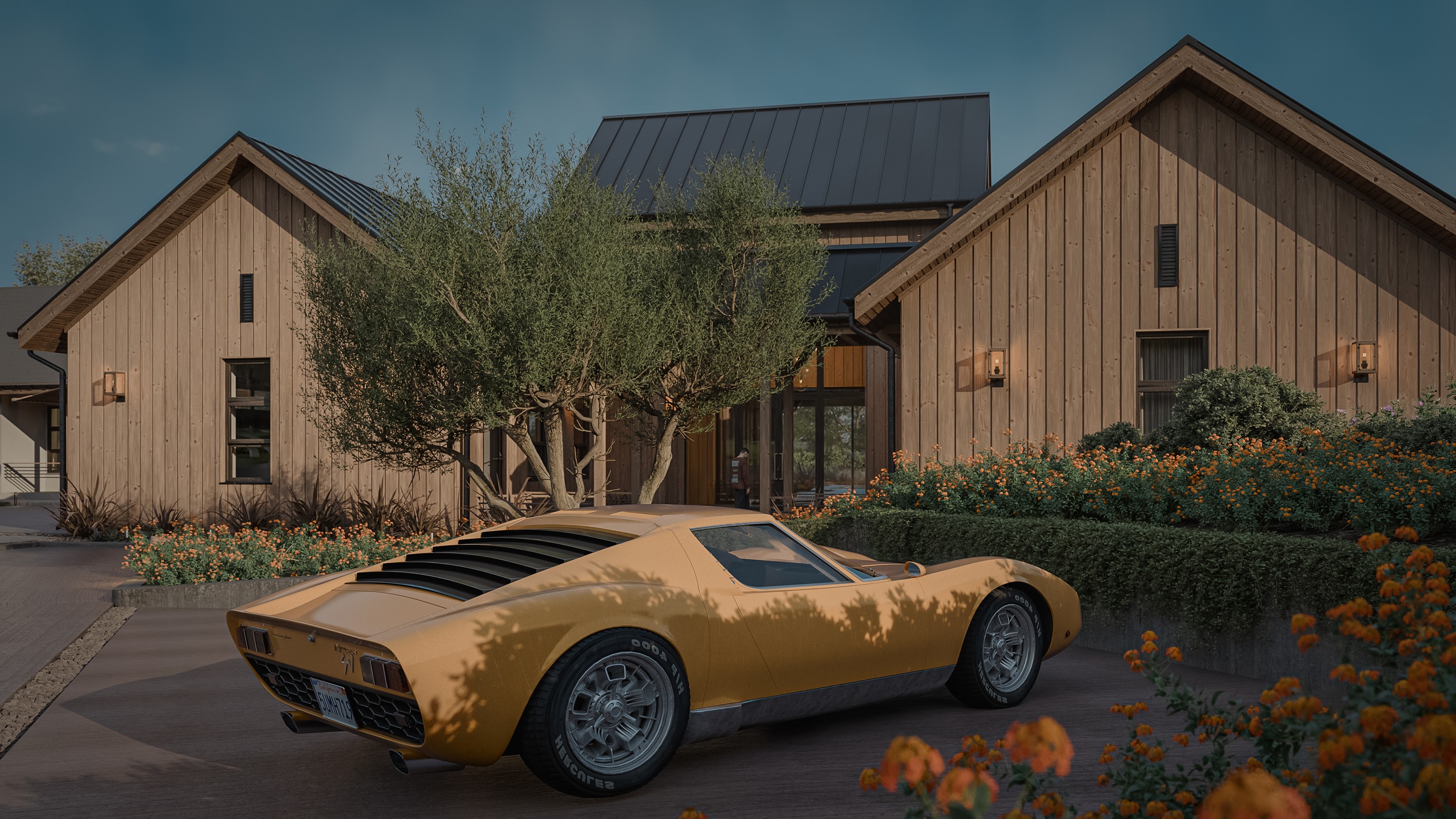 THE RANCH HOUSE — Изображение №3 — 3D, Архитектура на Dprofile