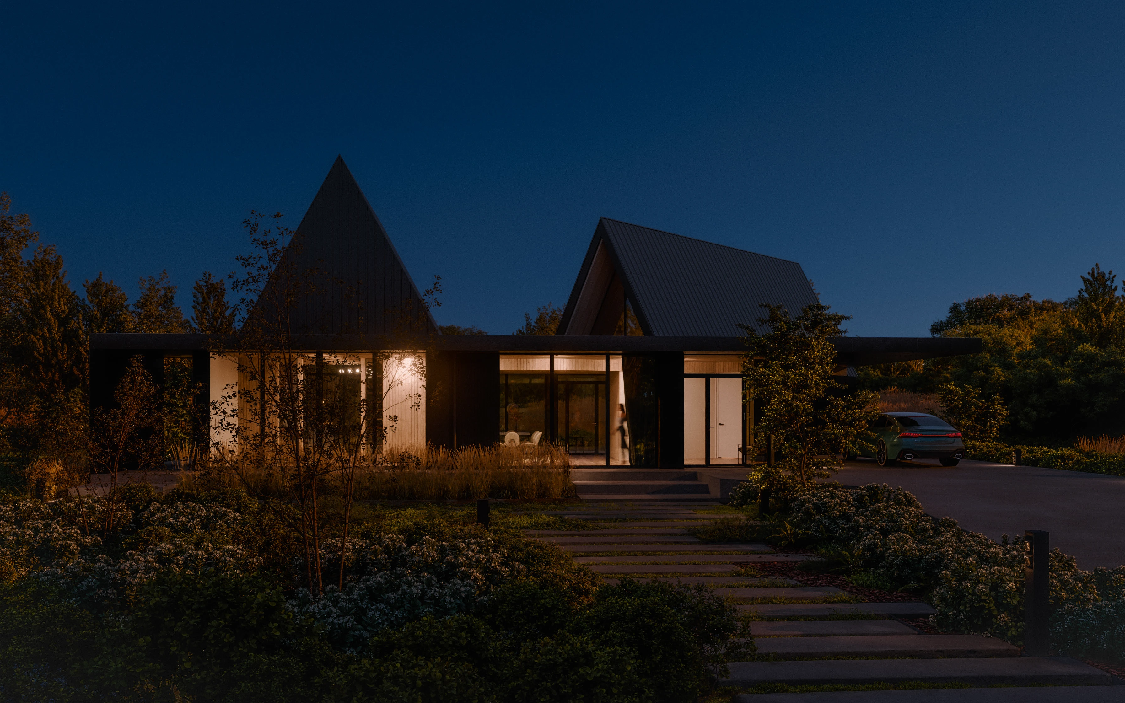 Double black barnhouse project — Изображение №12 — 3D, Архитектура на Dprofile