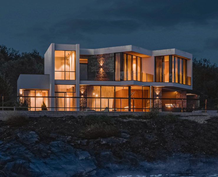 The Cliff House — 3D, Архитектура на Dprofile