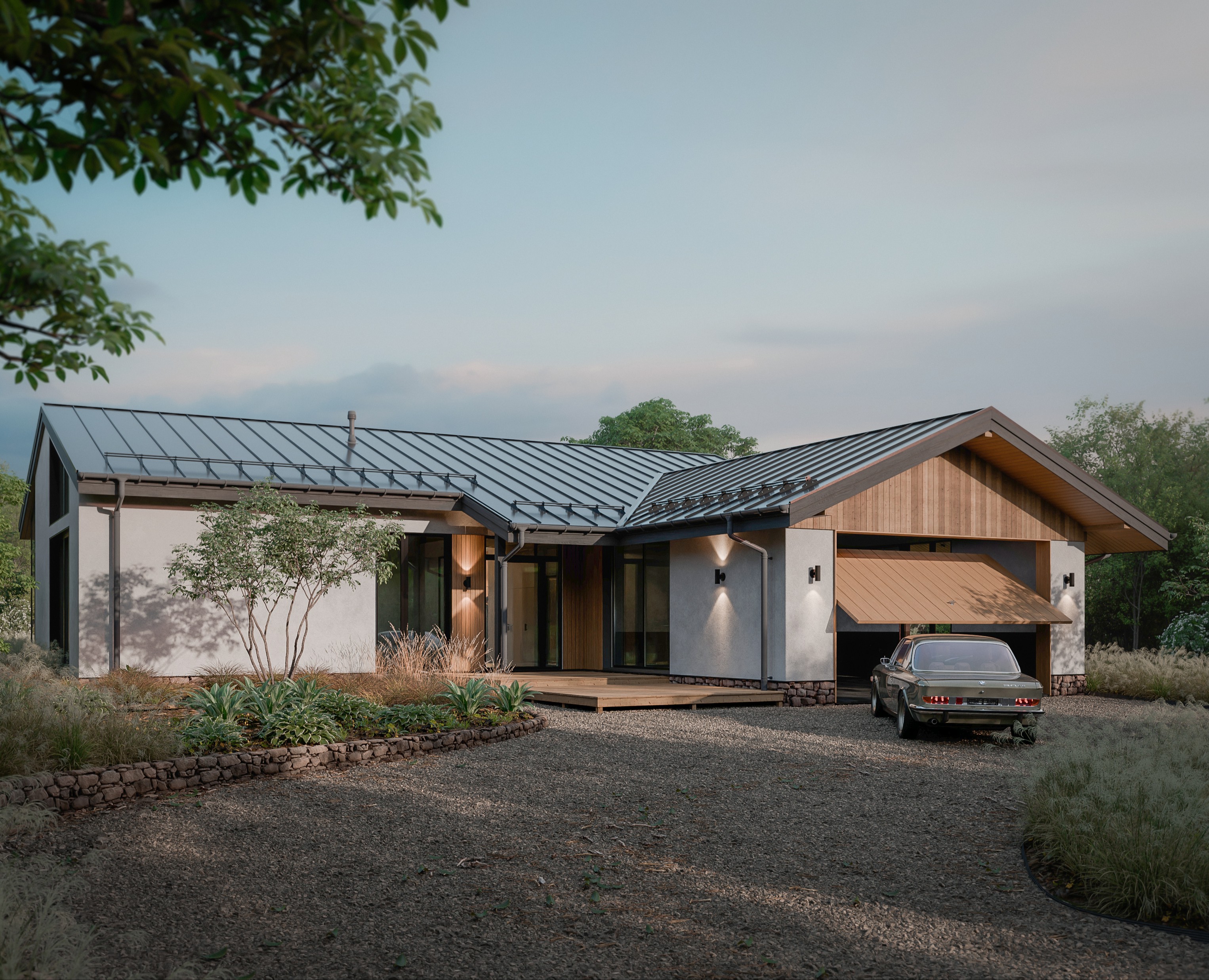 STONE RIDGE HOUSE — 3D, Архитектура на Dprofile