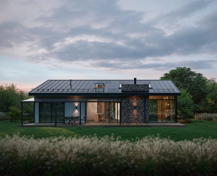 STONE RIDGE HOUSE — 3D, Архитектура на Dprofile