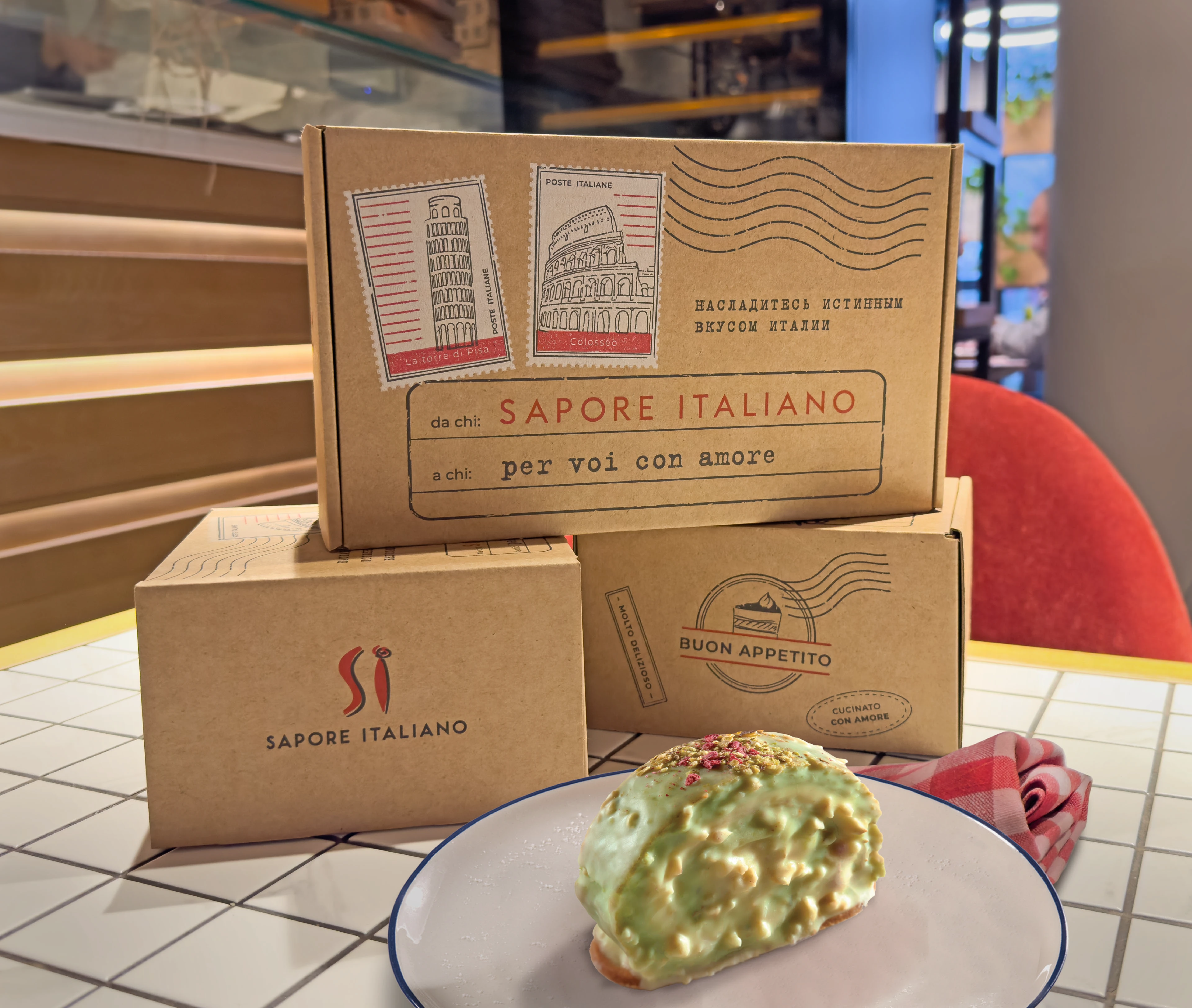 Delivery packaging design for SAPORE ITALIANO — Изображение №5 — Брендинг на Dprofile