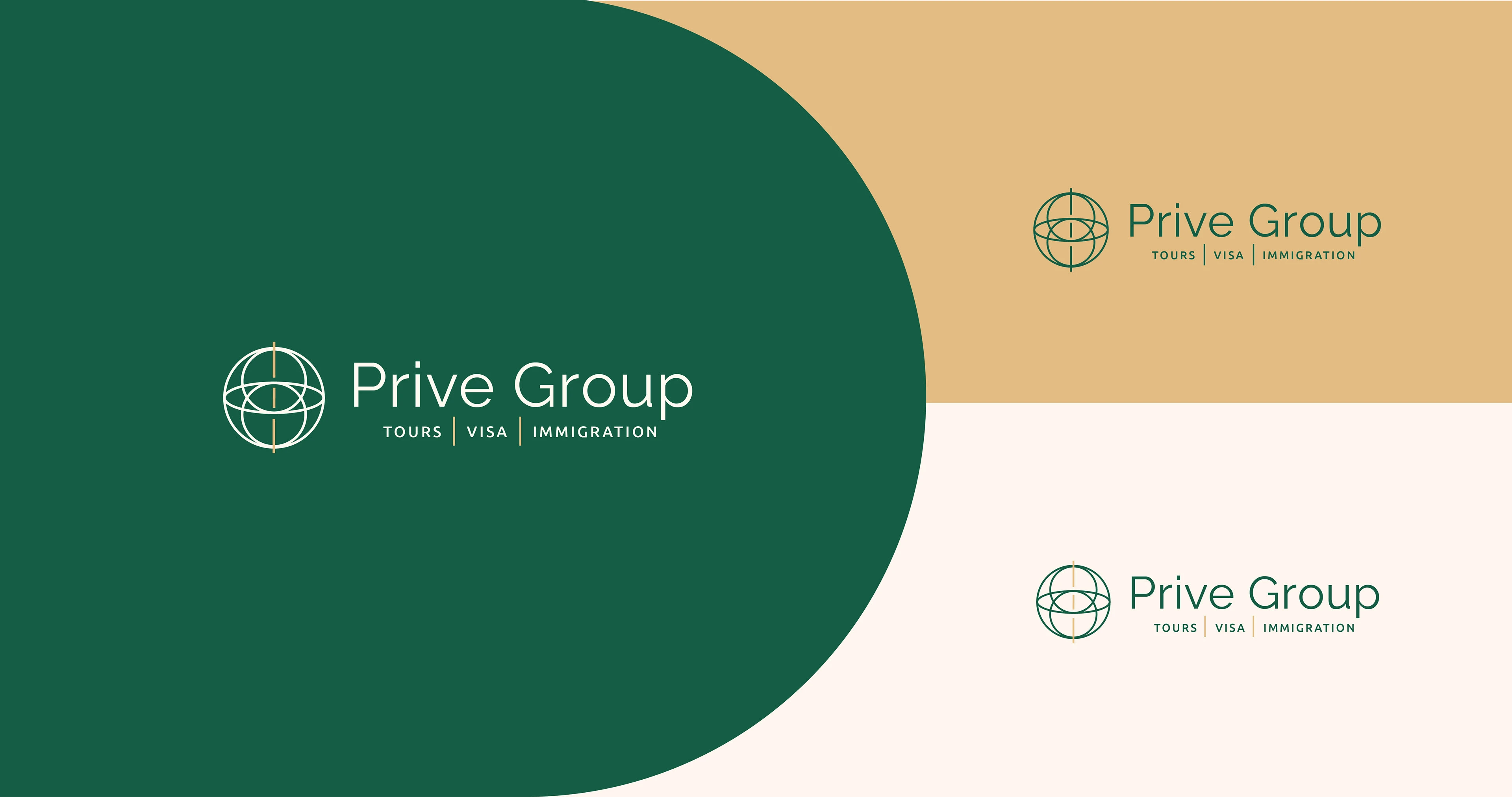 Prive Group | Премиальный сервис без границ — Изображение №3 — Брендинг на Dprofile