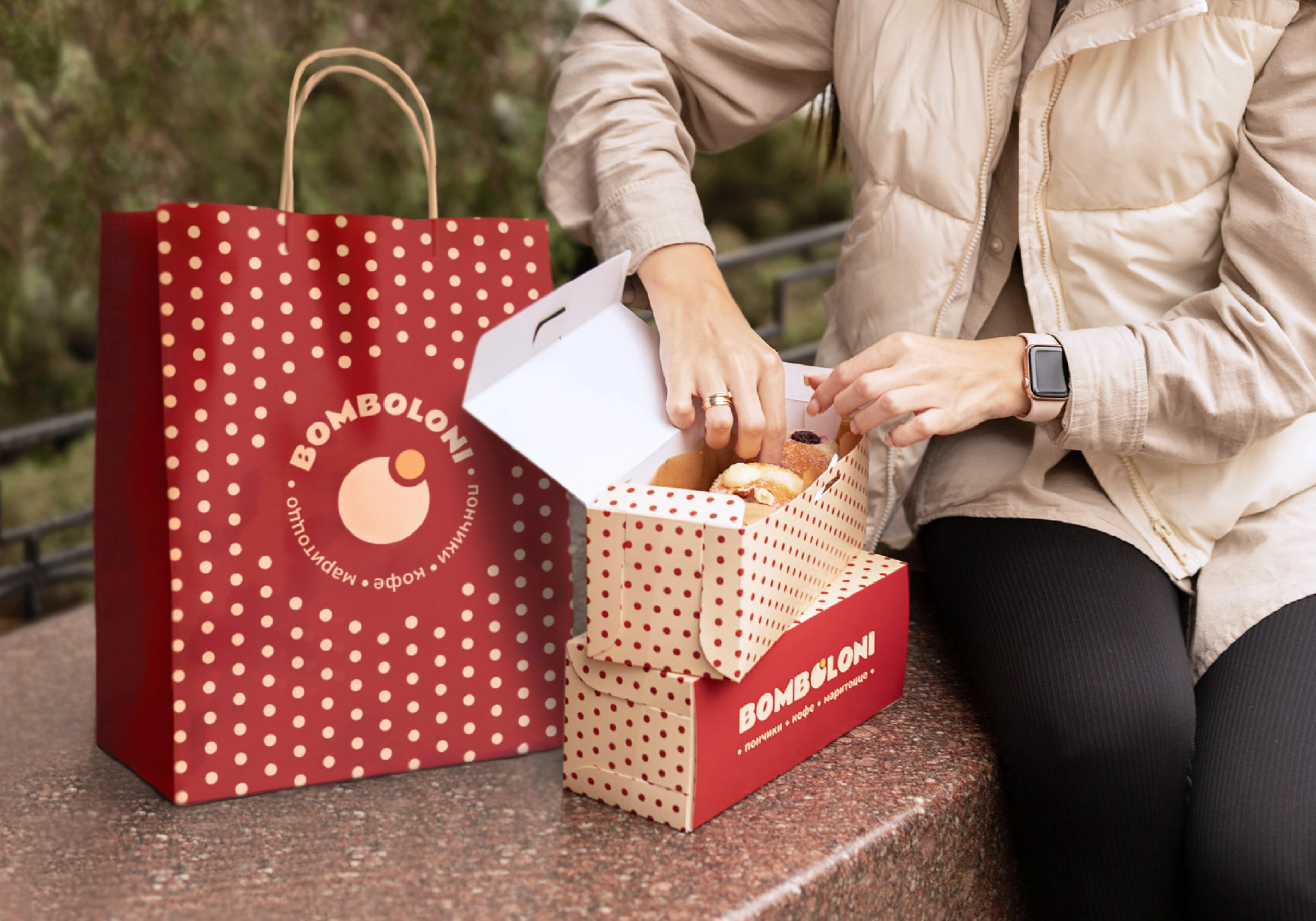 BOMBOLONI café-pastry — Изображение №13 — Брендинг на Dprofile