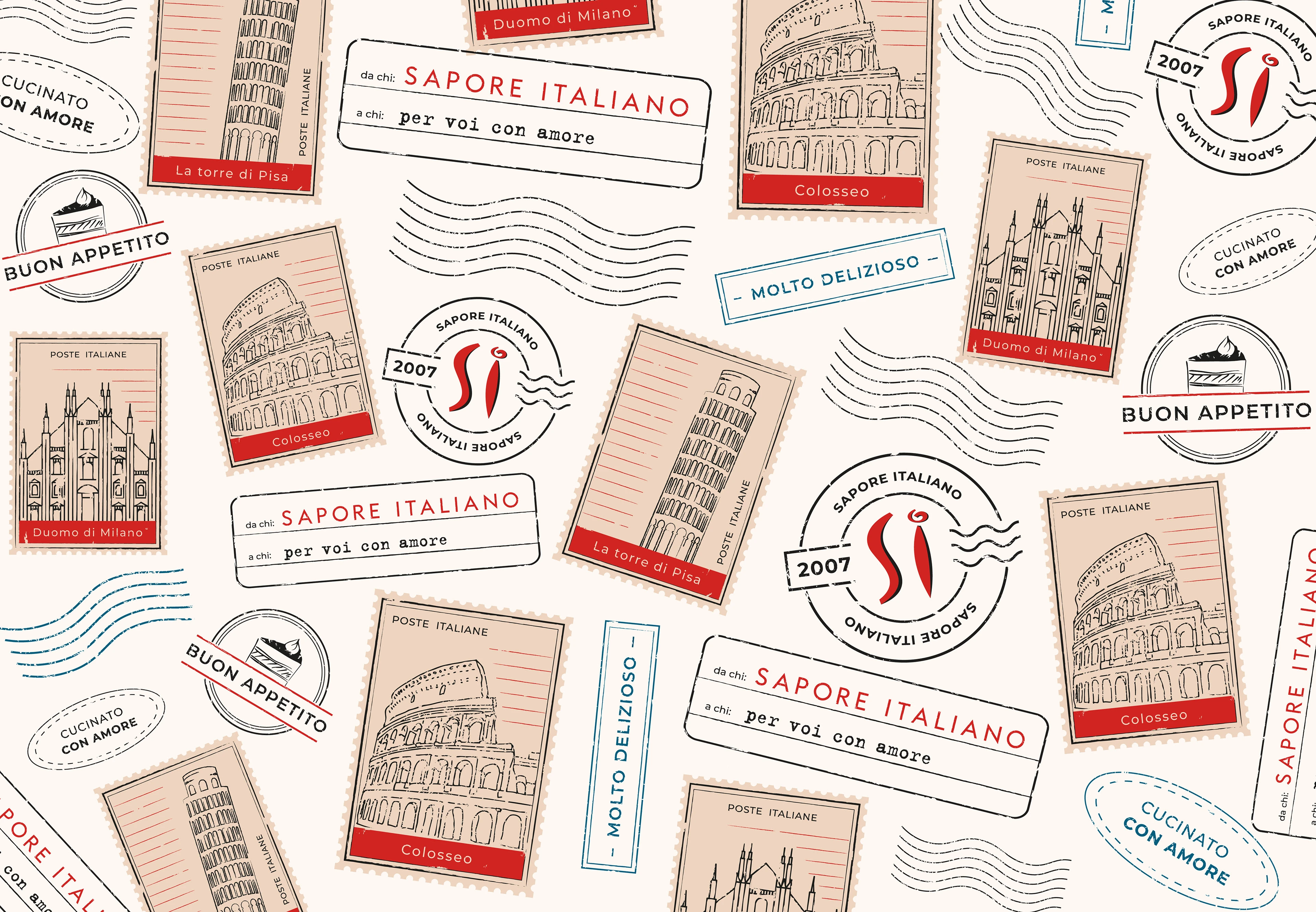 Delivery packaging design for SAPORE ITALIANO — Изображение №6 — Брендинг на Dprofile