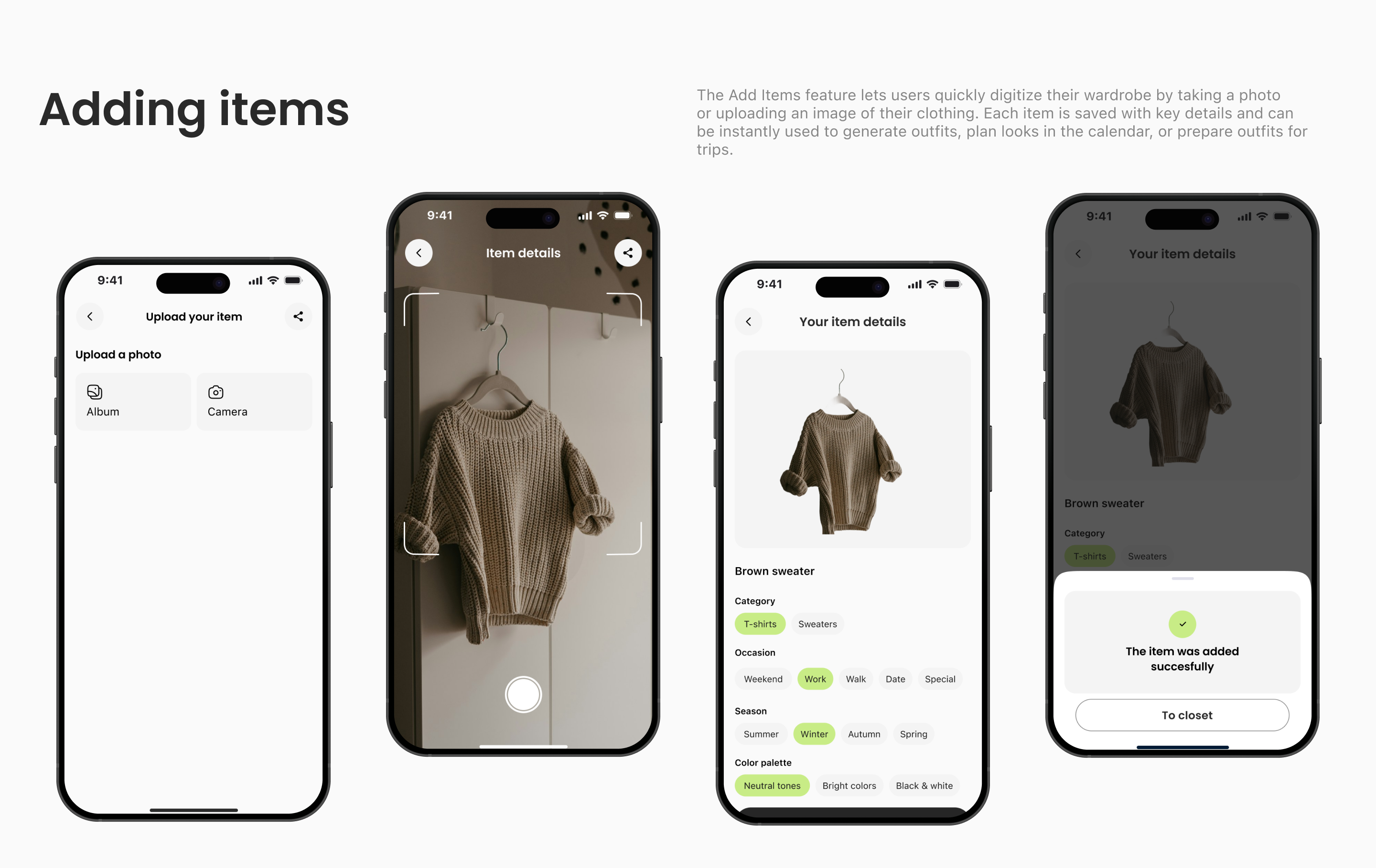 AI Гардероб Style Mate — Изображение №17 — Интерфейсы на Dprofile