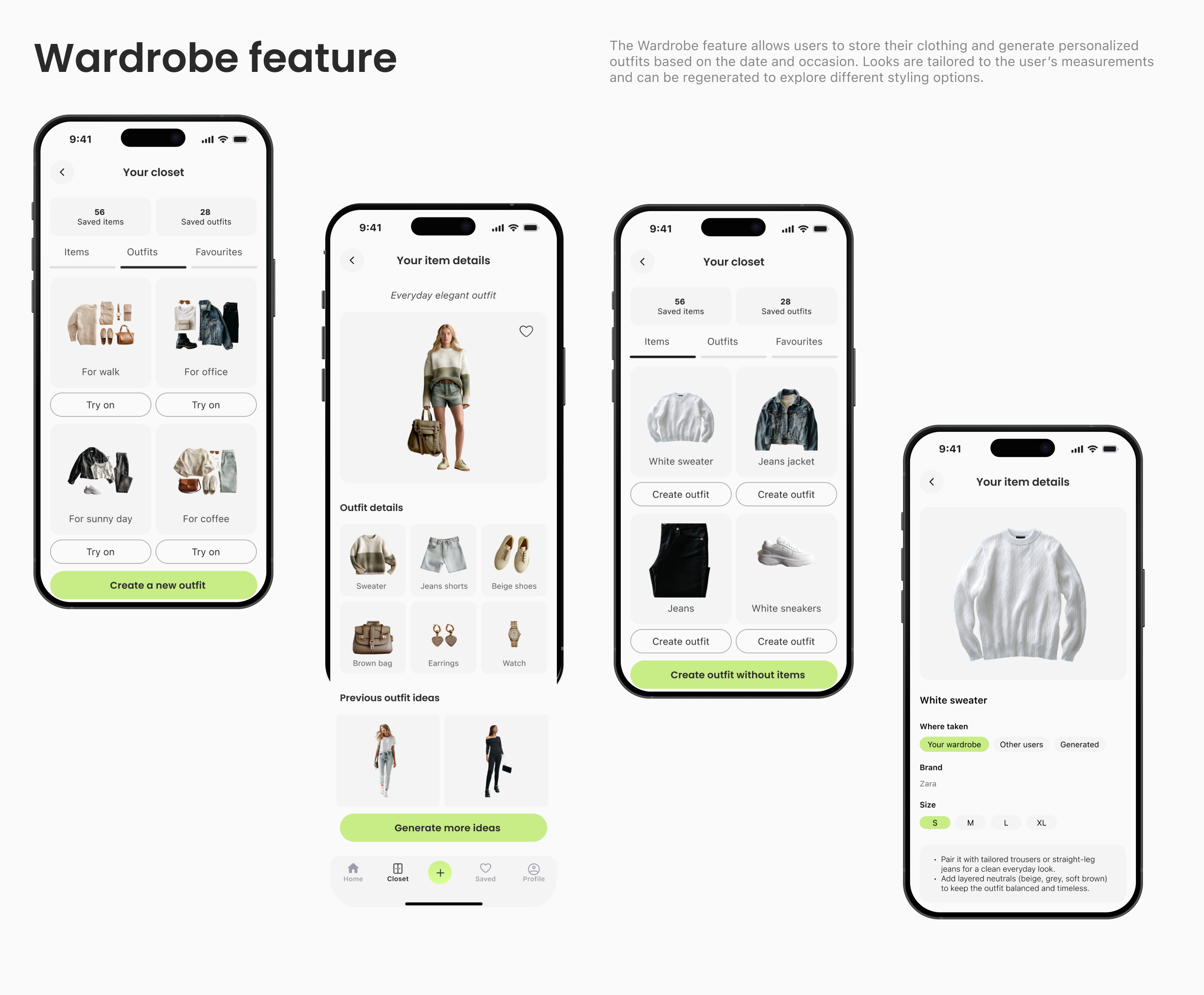 AI Гардероб Style Mate — Изображение №15 — Интерфейсы на Dprofile
