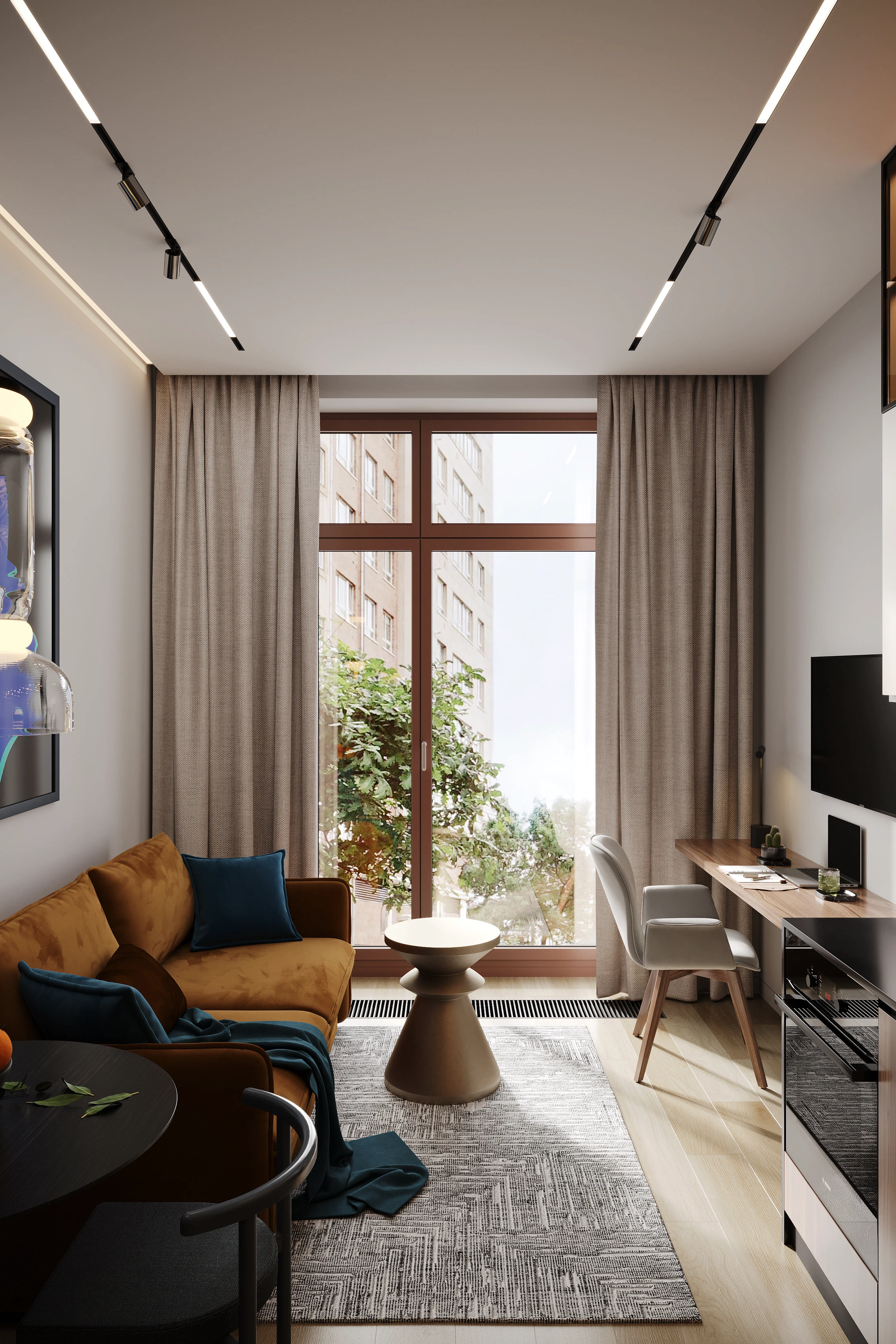 Студия в Москве, ЖК "Kazakov grand loft" — Изображение №1 — 3D, Архитектура на Dprofile