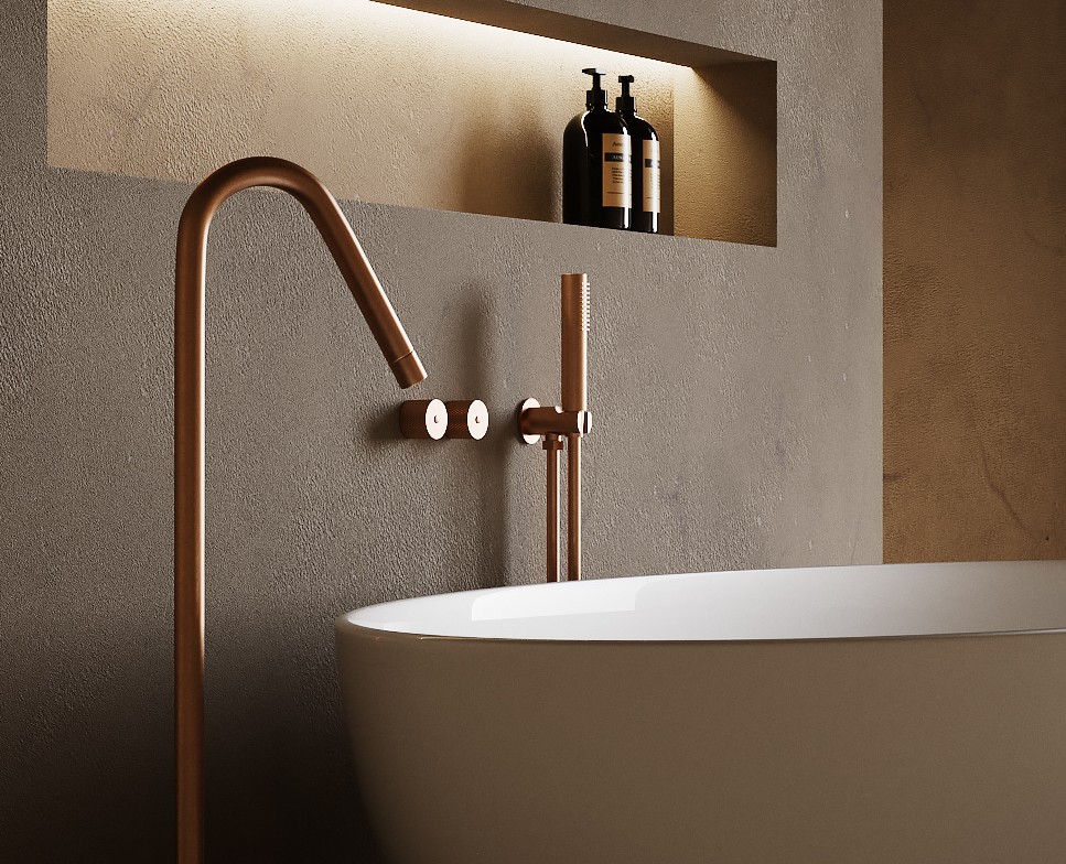 Bathroom Nude — 3D, Архитектура на Dprofile